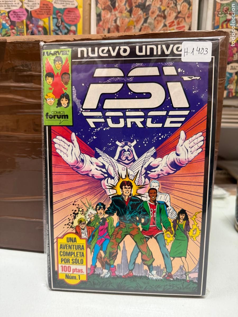 C&oacute;mics: PSI FORCE DEL 1 AL 12 EDITORIAL FORUM