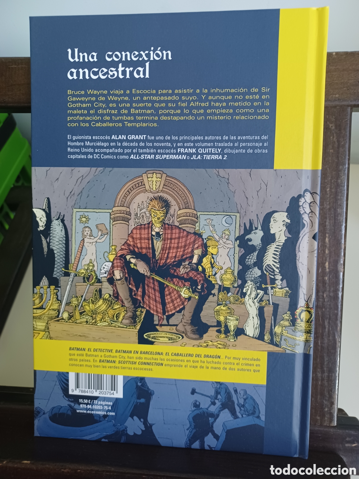 C&oacute;mics: Batman. Scottish Connection/ Alan Grant/ DC ECC/ NUEVO A ESTRENAR - Foto 2