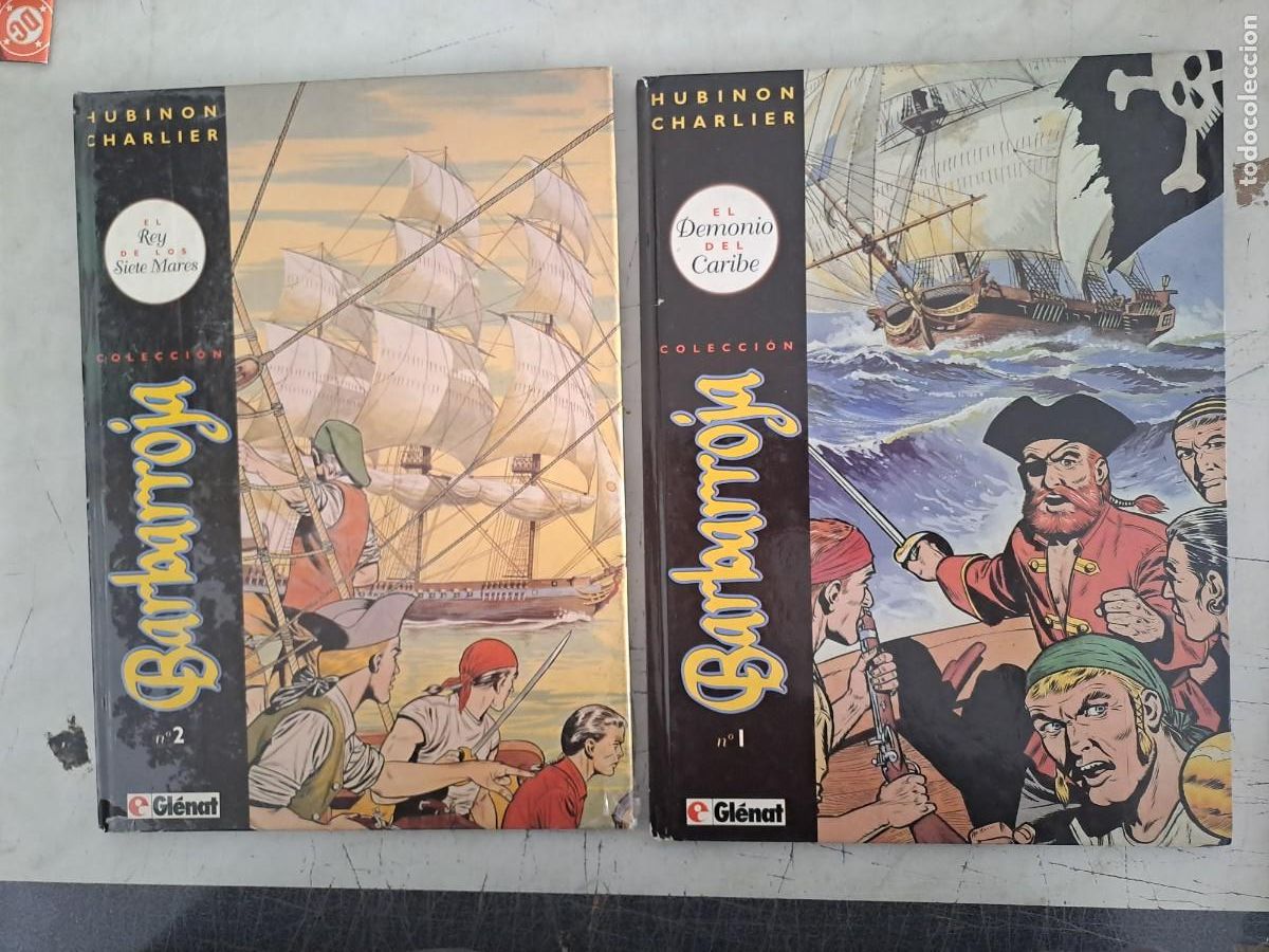 C&oacute;mics: Barbarroja completa 2 n&uacute;meros, Glenat Bolsa DA