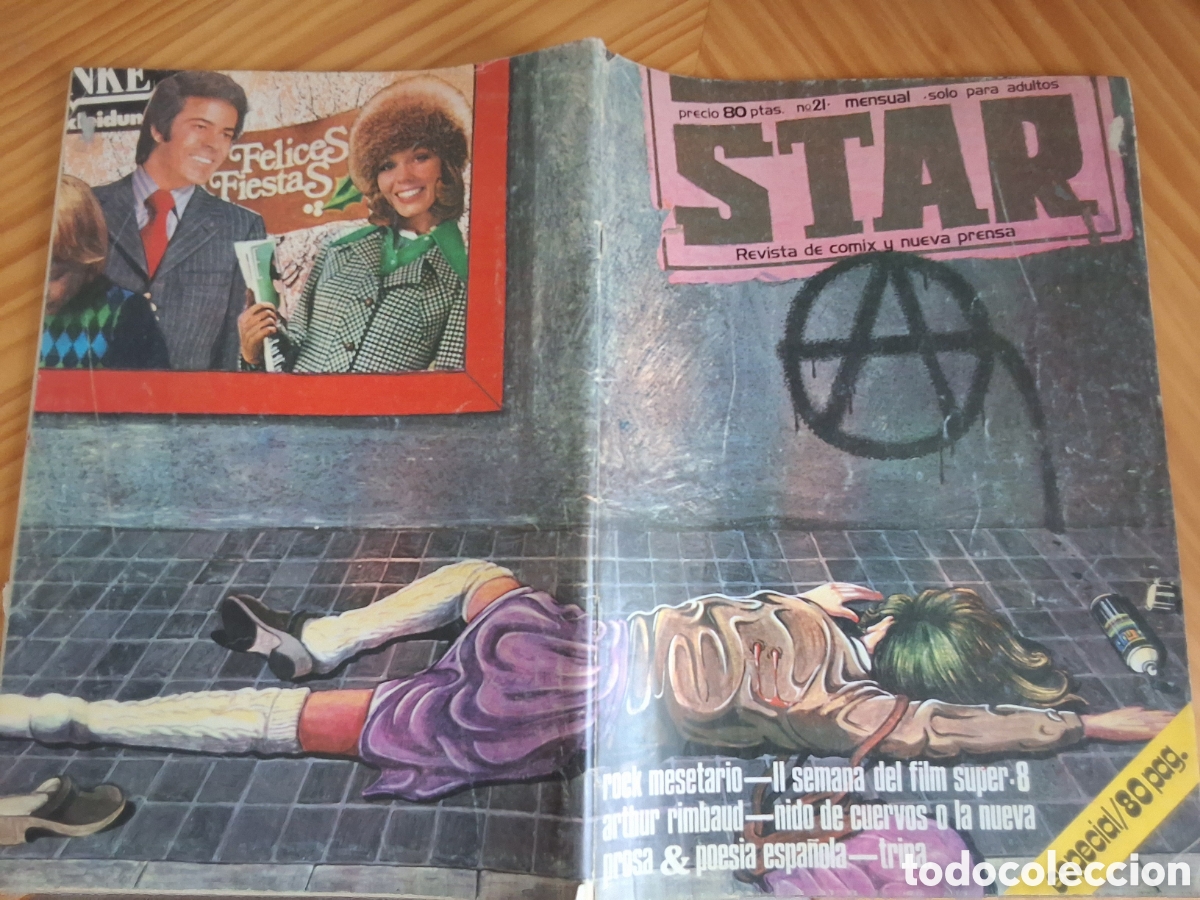 C&oacute;mics: Star comix comic n&uacute;mero 21 a&ntilde;o 1977