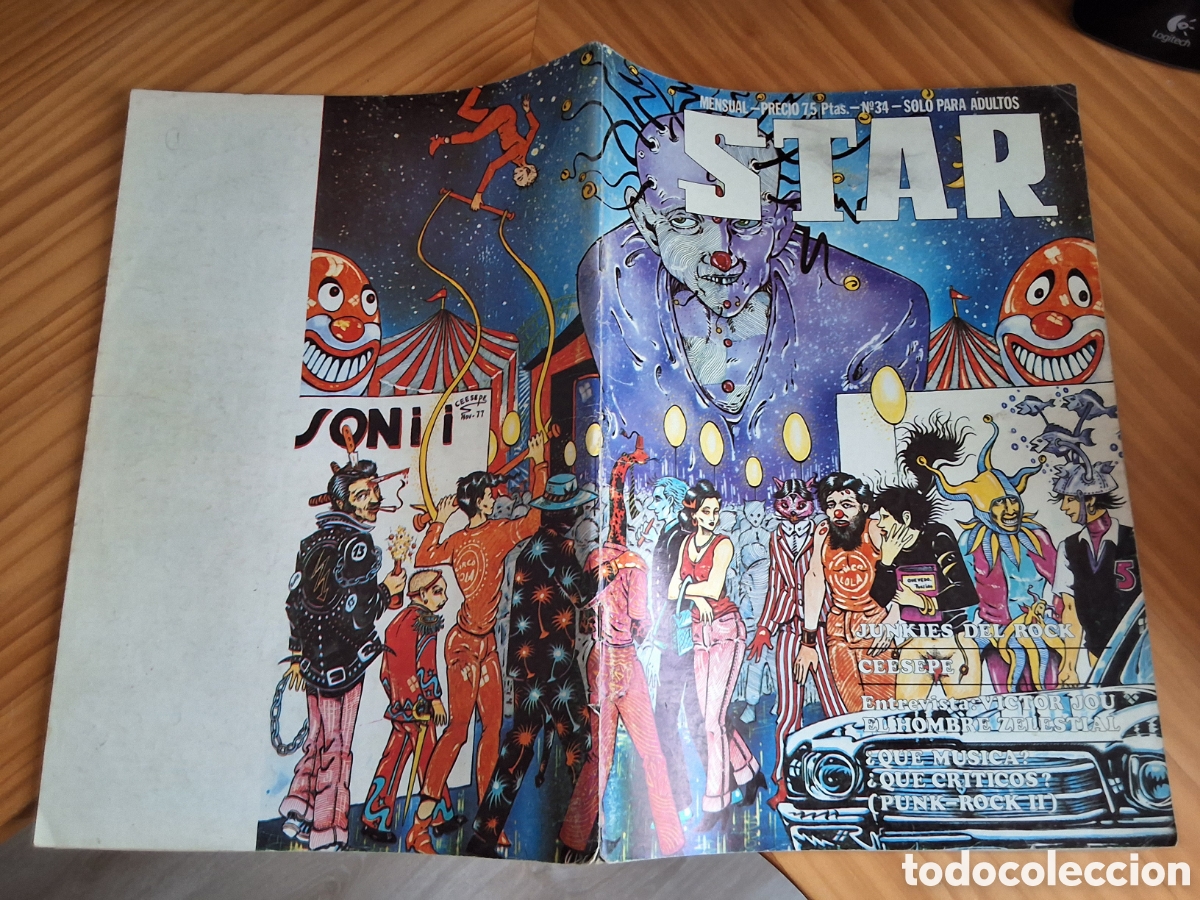 C&oacute;mics: Star comix comic n&uacute;mero 34 a&ntilde;o 1978