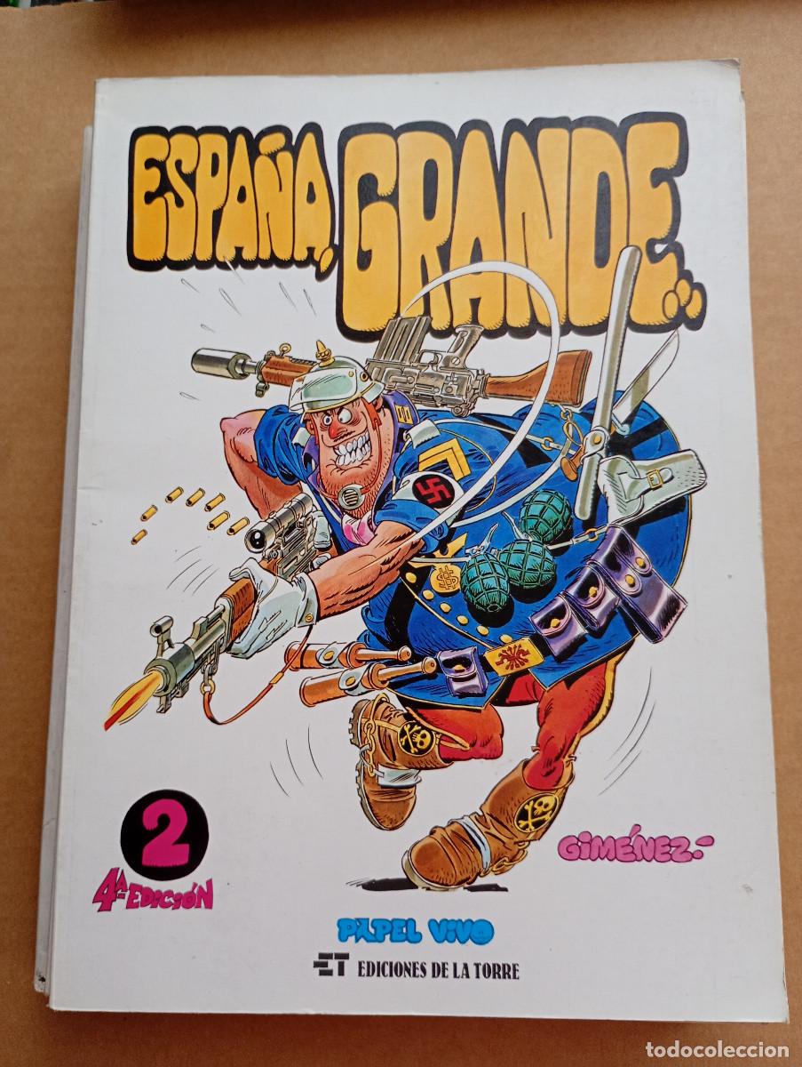 C&oacute;mics: ESPA&Ntilde;A, GRANDE... CARLOS GIMENEZ. PAPEL VIVO N&ordm; 2