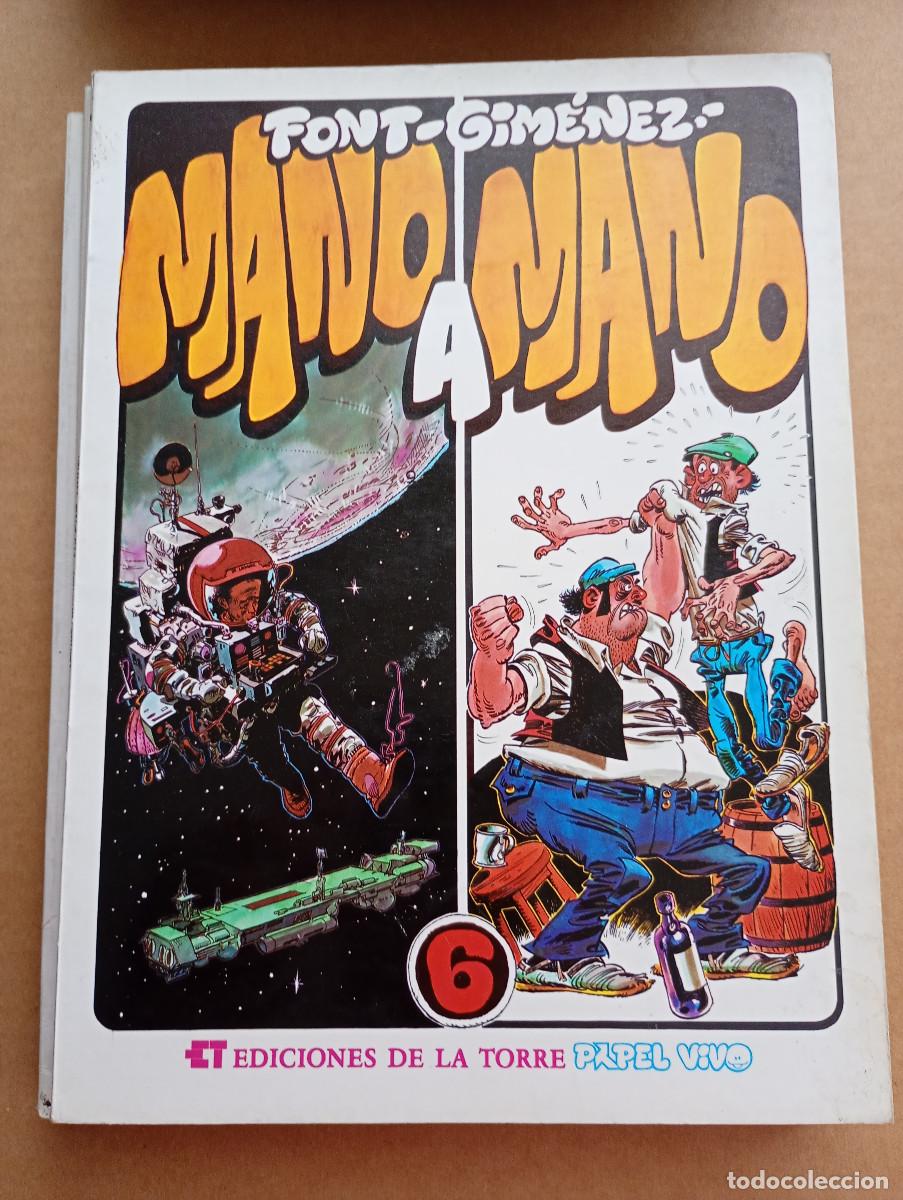 C&oacute;mics: MANO A MANO FONT GIM&Eacute;NEZ COLECCI&Oacute;N. PAPEL VIVO N&ordm; 6