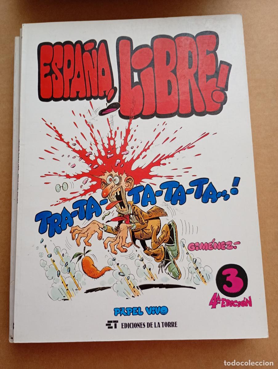 C&oacute;mics: ESPA&Ntilde;A, LIBRE C. GIMENEZ COLECCI&Oacute;N. PAPEL VIVO N&ordm; 3
