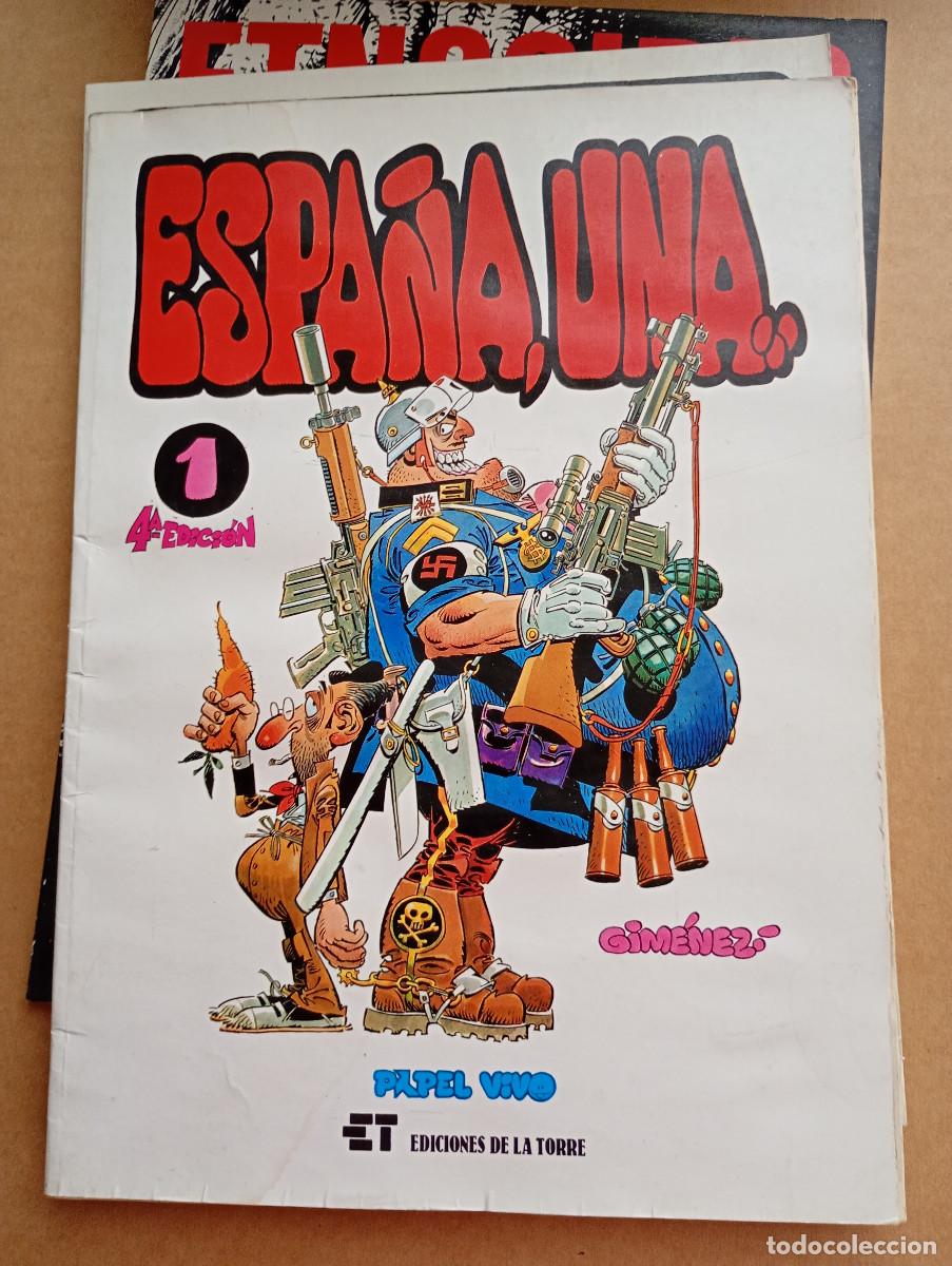 C&oacute;mics: COLECCION PAPEL VIVO - ESPA&Ntilde;A UNA - N&ordm; 1 - CARLOS GIMENEZ