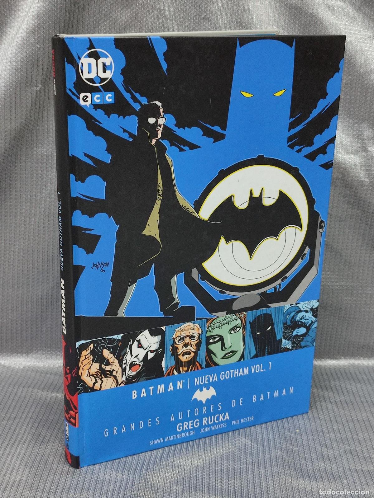 C&oacute;mics: BATMAN. NUEVA GOTHAM VOL. 1. GREG RUCKA. COL. GRANDES AUTORES. ECC DC.