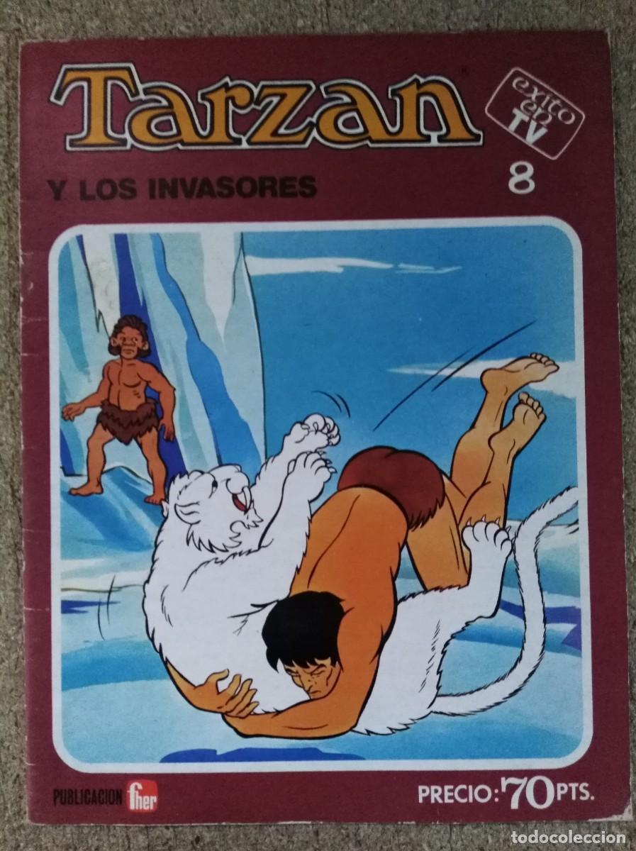 C&oacute;mics: Tarzan 8.Y los Invasores.Fher