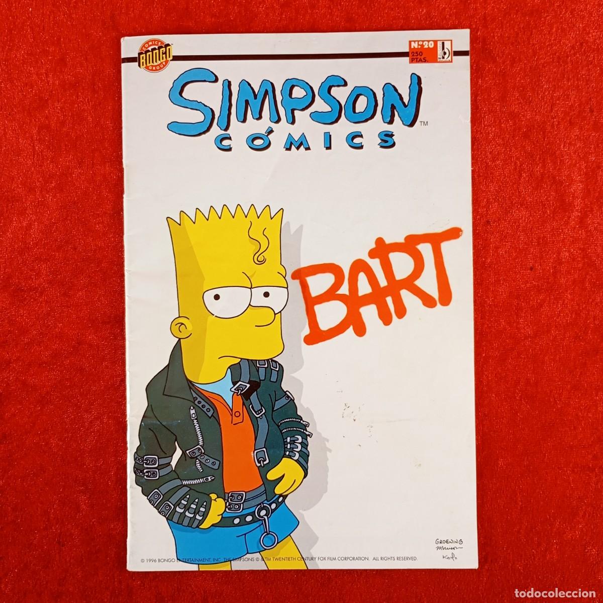 C&oacute;mics: SIMPSON C&Iacute;MICS, BART, N&ordm; 20 - ROSWELL, N&ordm;2 - COMICS BONGO GROUP - 1996 / 5334 - Foto 1