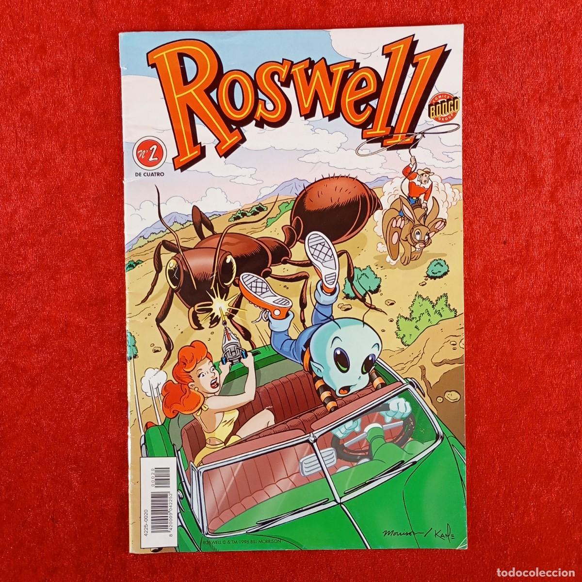 C&oacute;mics: SIMPSON C&Iacute;MICS, BART, N&ordm; 20 - ROSWELL, N&ordm;2 - COMICS BONGO GROUP - 1996 / 5334 - Foto 2