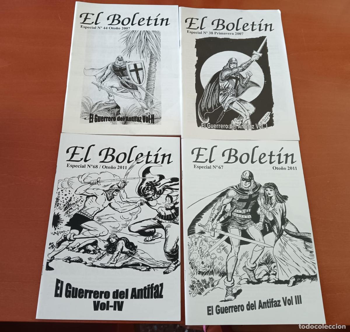 C&oacute;mics: EL BOLET&Iacute;N ESPECIAL EL GUERRERO DEL ANTIFAZ COMPLETA 4 N&ordm;. Ediciones El Bolet&iacute;n