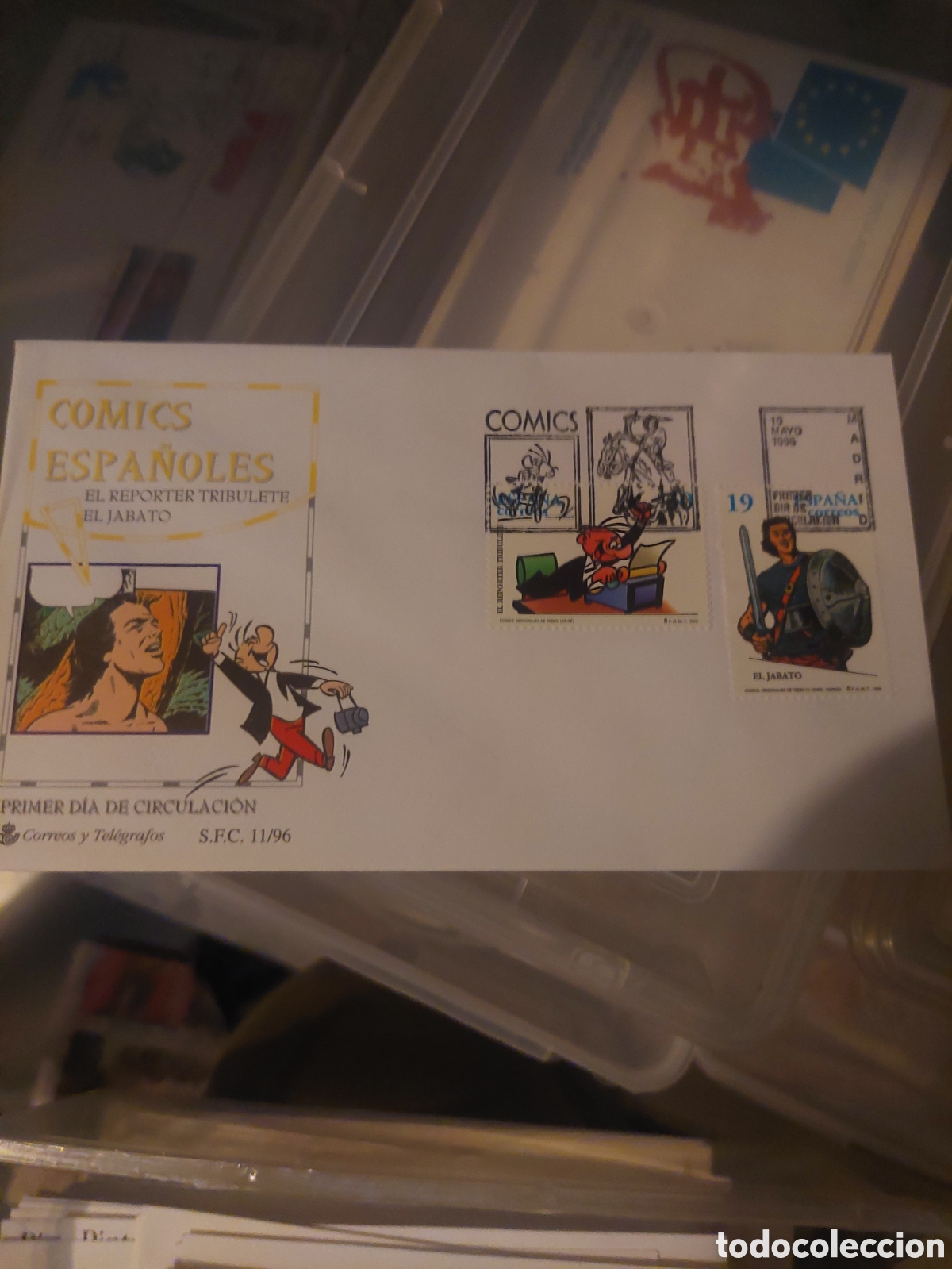 C&oacute;mics: C&Oacute;MICS 3359/60 EL REPORTERO TRIBUKETE ,EL JABATO 1995