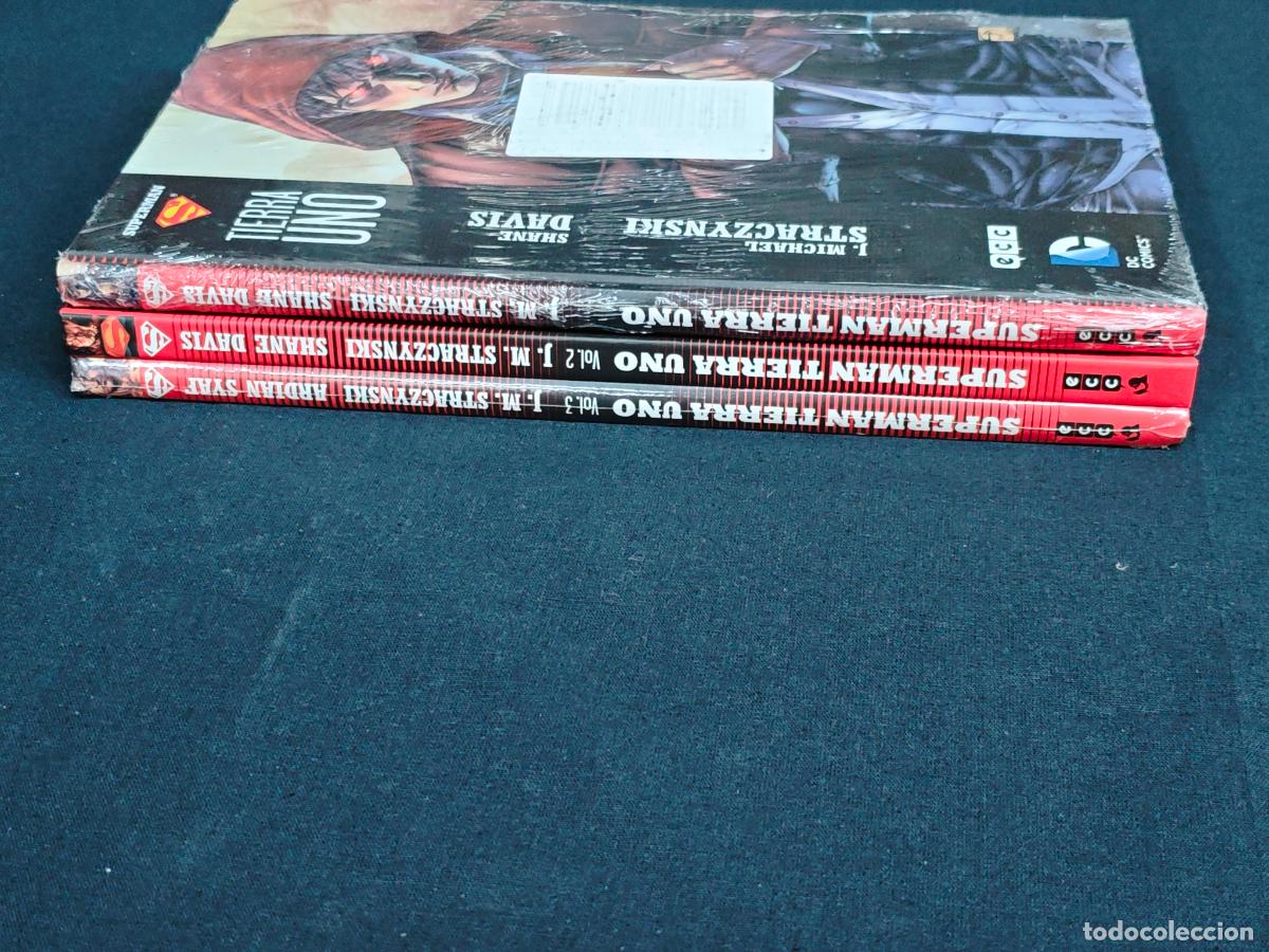 C&oacute;mics: COLECCION COMPLETA - SUPERMAN - TIERRA UNO - 3 TOMOS (2 PRECINTADOS) - ECC - Foto 2