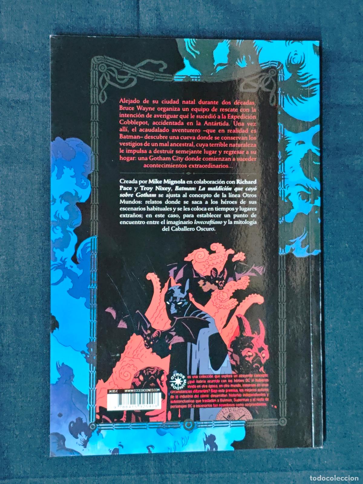 C&oacute;mics: BATMAN - LA MALDICION QUE CAYO SOBRE GOTHAM - ECC - Foto 2