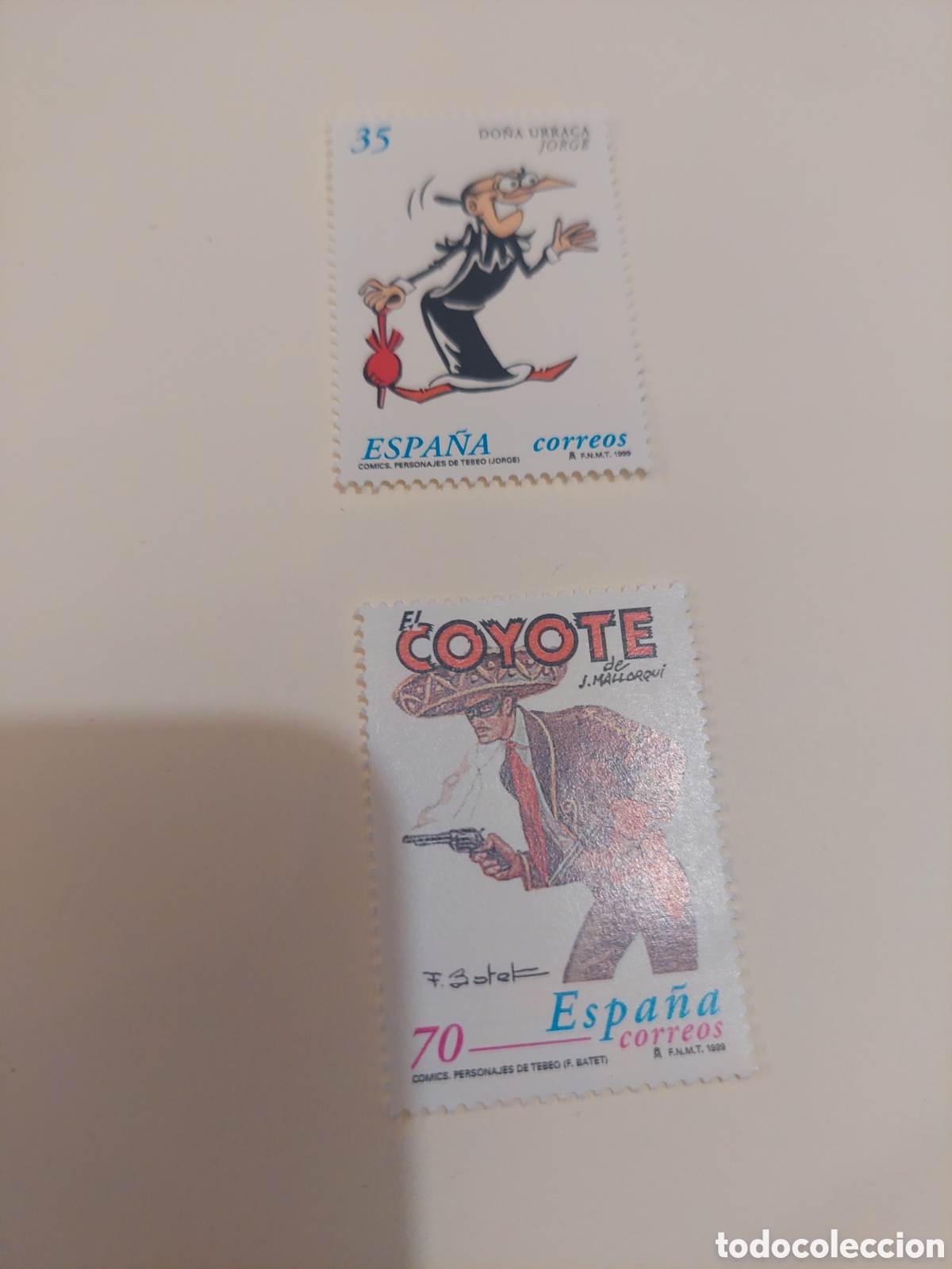 C&oacute;mics: 1999 C&Oacute;MICS COYOTE DO&Ntilde;A URRACA EDIFIL 3645/6 NUEVOS O USADOS SOLICITA FALTAS