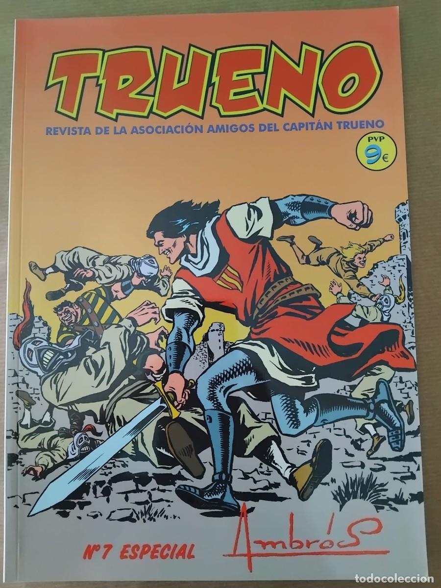 C&oacute;mics: REVISTA TRUENO 7 AMBR&Oacute;S. ASOCIACI&Oacute;N DE AMIGOS DEL CAPITAN TRUENO.