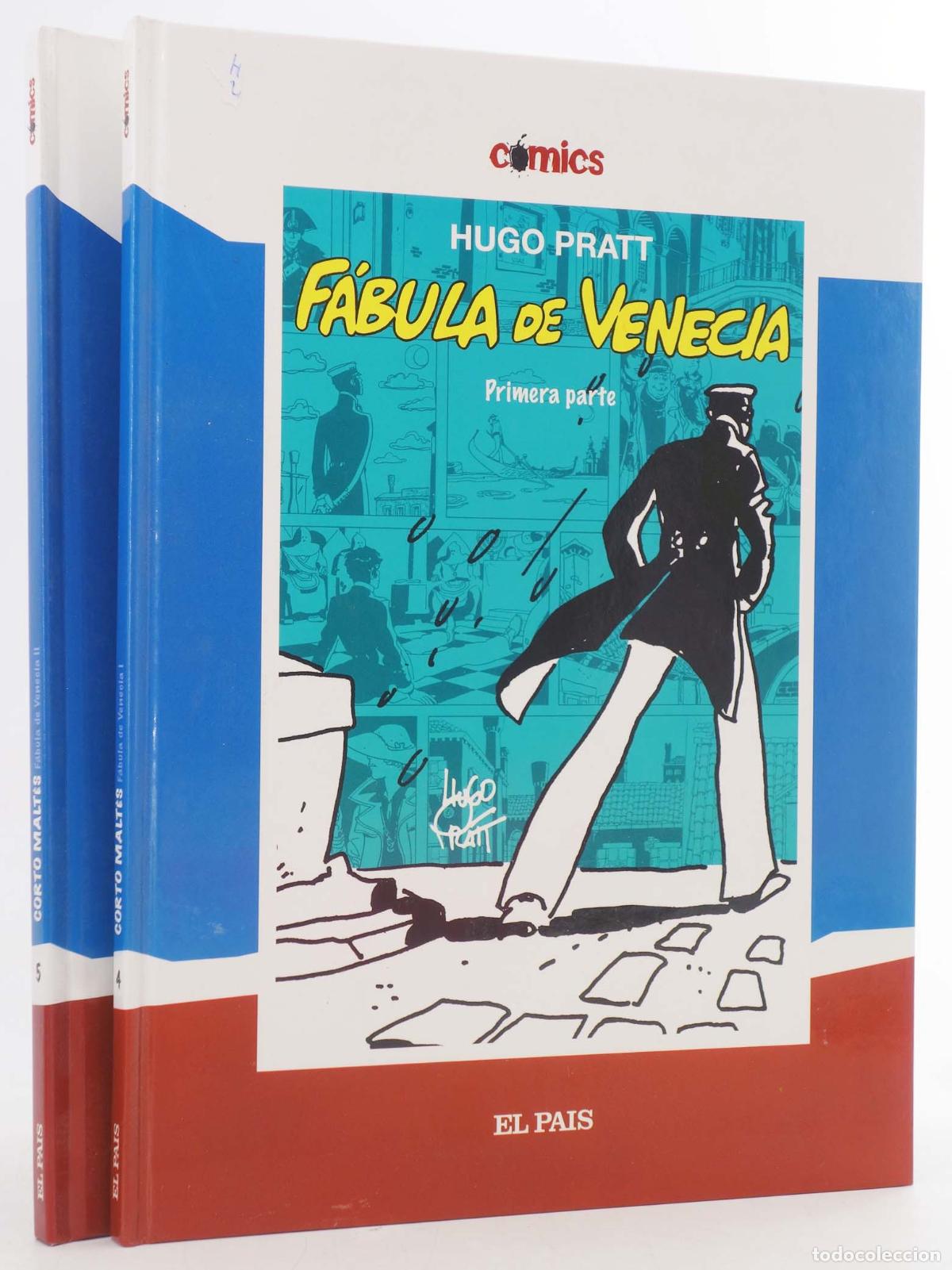 C&oacute;mics: COMICS EL PAIS 4,5. CORTO MALTES FABULA DE VENECIA COMPLETA (Hugo Pratt) El Pa&iacute;s, 2005