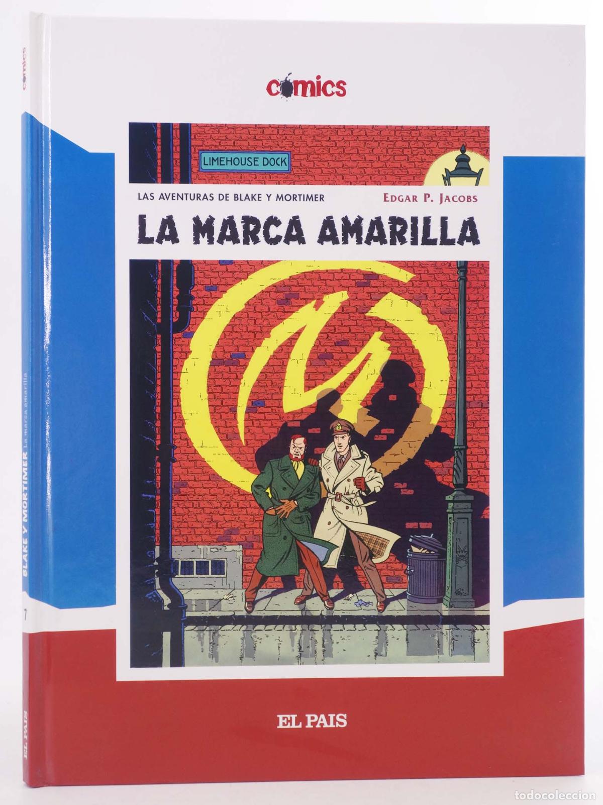 C&oacute;mics: COMICS EL PAIS 7. BLAKE Y MORTIMER LA MARCA AMARILLA (Edgar P. Jacobs) El Pa&iacute;s, 2005