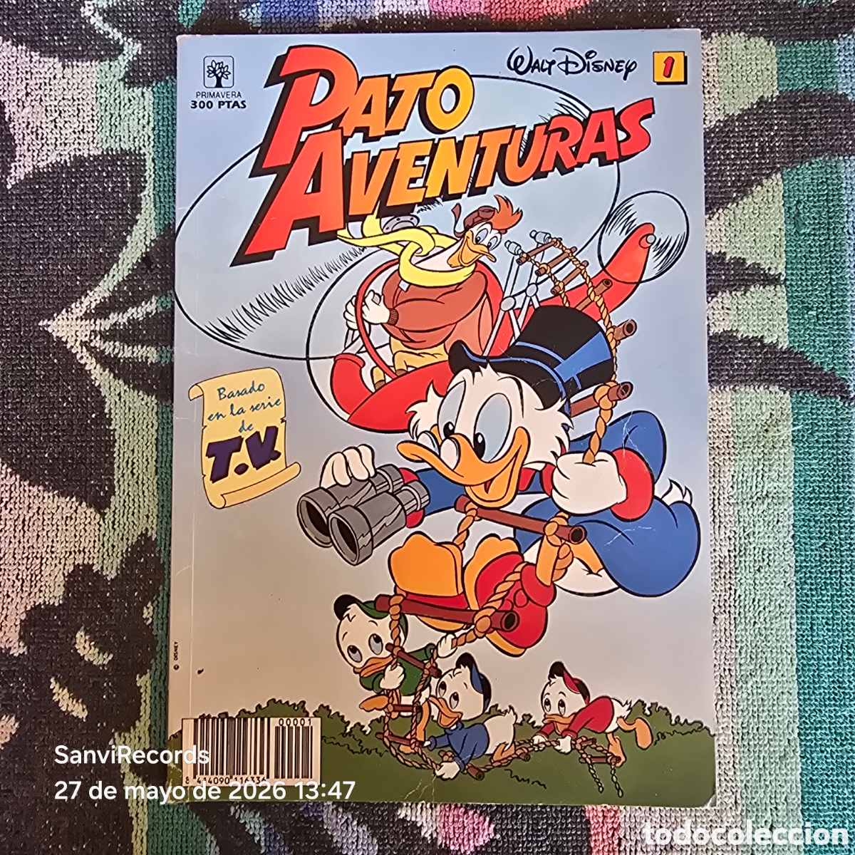 C&oacute;mics: WALT DISNEY, PATO AVENTURAS 1 (PRIMAVERA)
