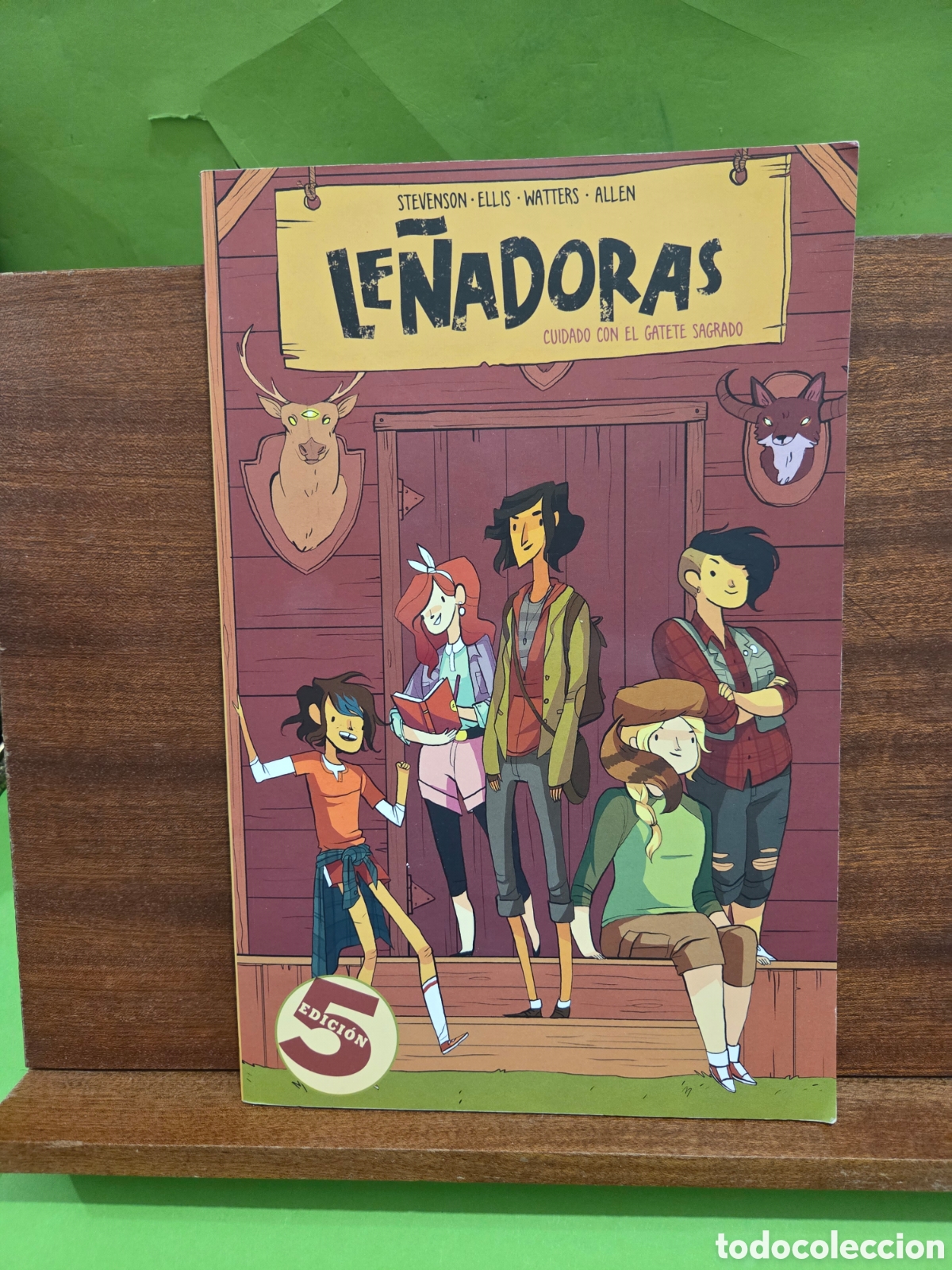 C&oacute;mics: COMIC...&rdquo;&rdquo;LE&Ntilde;ADORAS, CUIDADO CON EL GATETE SAGRADO&rdquo;&rdquo;...STEVENSON..ELLIS...2020..