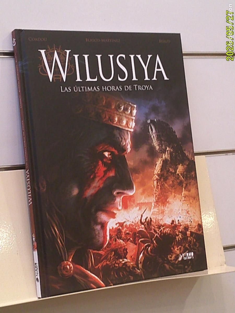 C&oacute;mics: WILUSIYA LAS ULTIMAS HORAS DE TROYA TOMO TAPA DURA - YERMO OFERTA