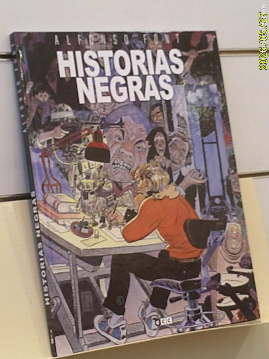C&oacute;mics: HISTORIAS NEGRAS ALFONSO FONT TOMO TAPA DURA - ECC OFERTA
