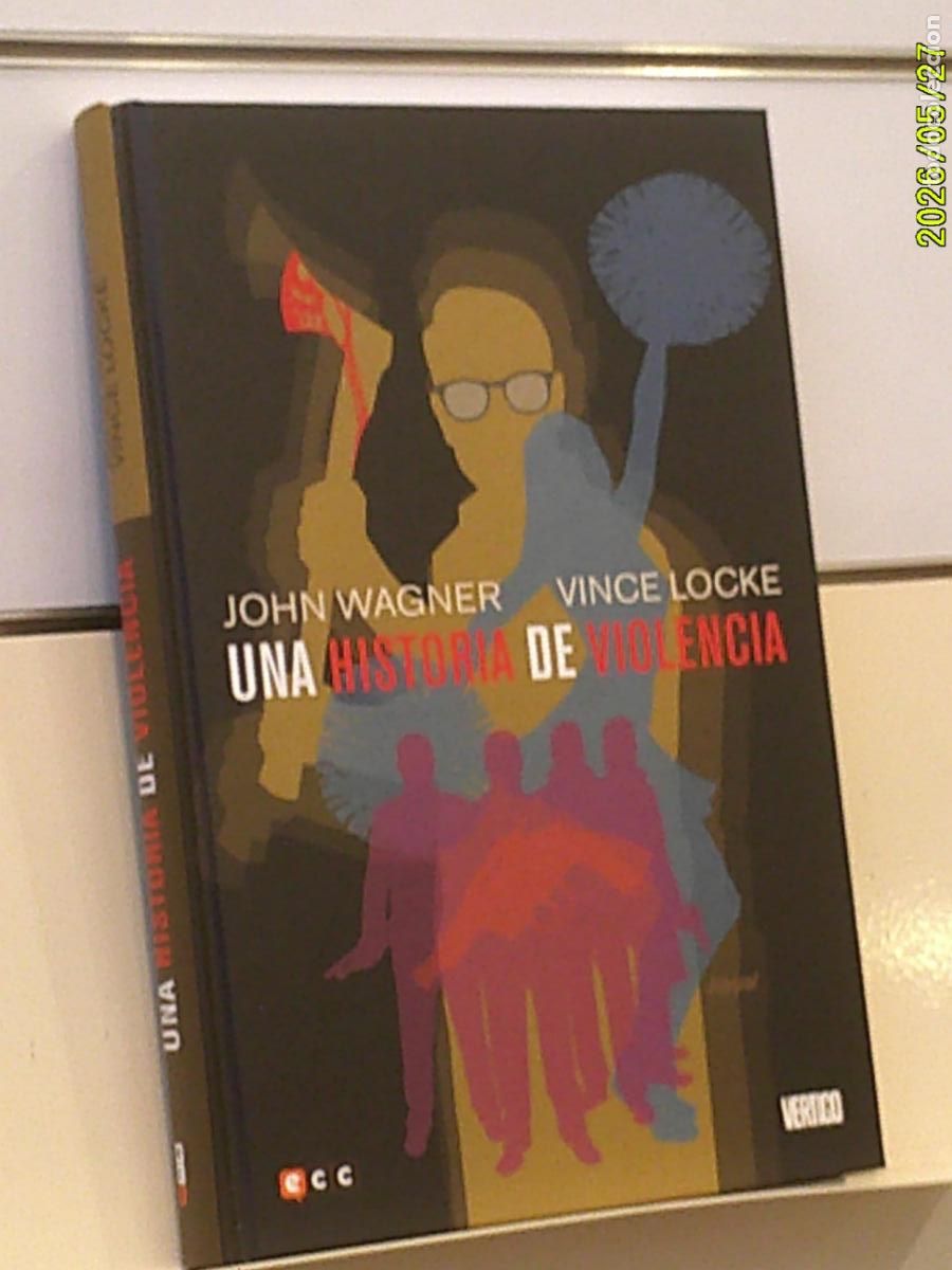 C&oacute;mics: UNA HISTORIA DE VIOLENCIA JOHN WAGNER TOMO TAPA DURA - ECC