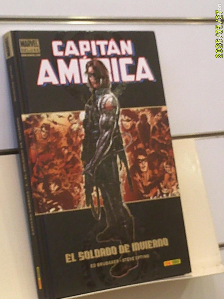 C&oacute;mics: MARVEL DELUXE CAPITAN AMERICA 2 EL SOLDADO DE INVIERNO TOMO TAPA DURA - PANINI OFERTA