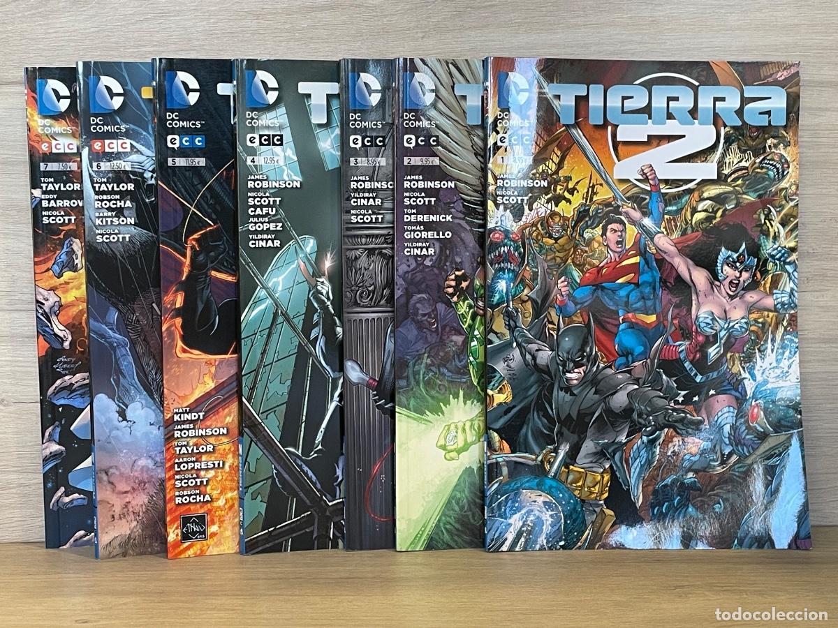 C&oacute;mics: Tierra 2 / Completa 7 vol&uacute;menes / Nicola Scott, James Robinson
