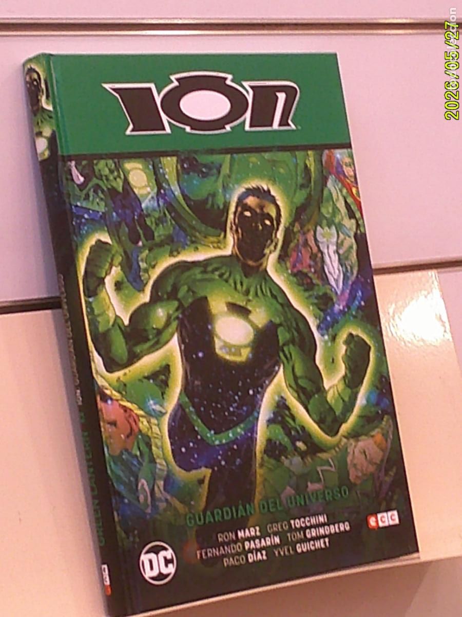 C&oacute;mics: GREEN LANTERN ION: GUARDIAN DEL UNIVERSO TOMO TAPA DURA DC - ECC OFERTA