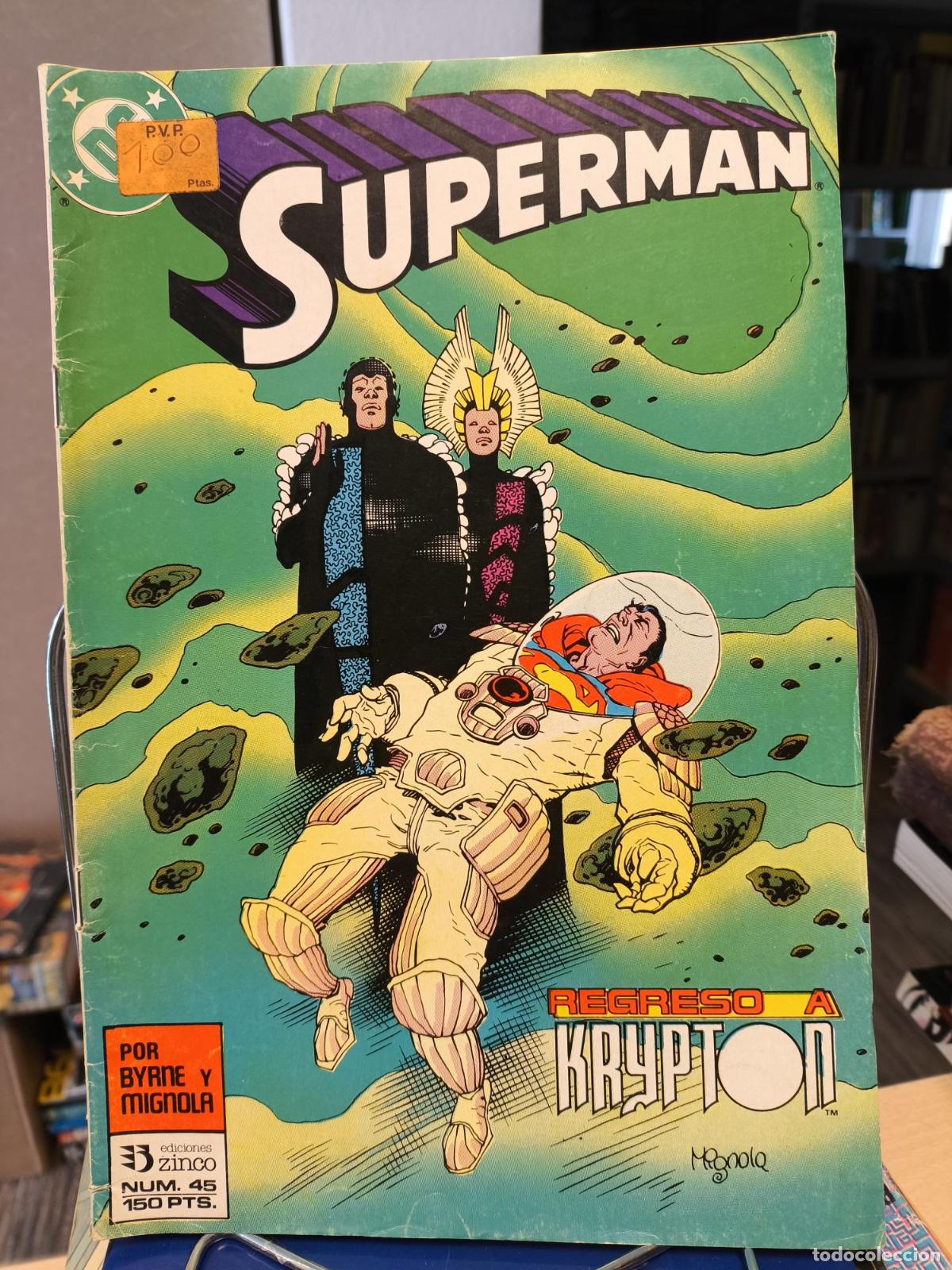 C&oacute;mics: DC SUPERMAN N&ordm; 45 - REGRESO A KRYPTON - ZINCO - Vv. Aa.