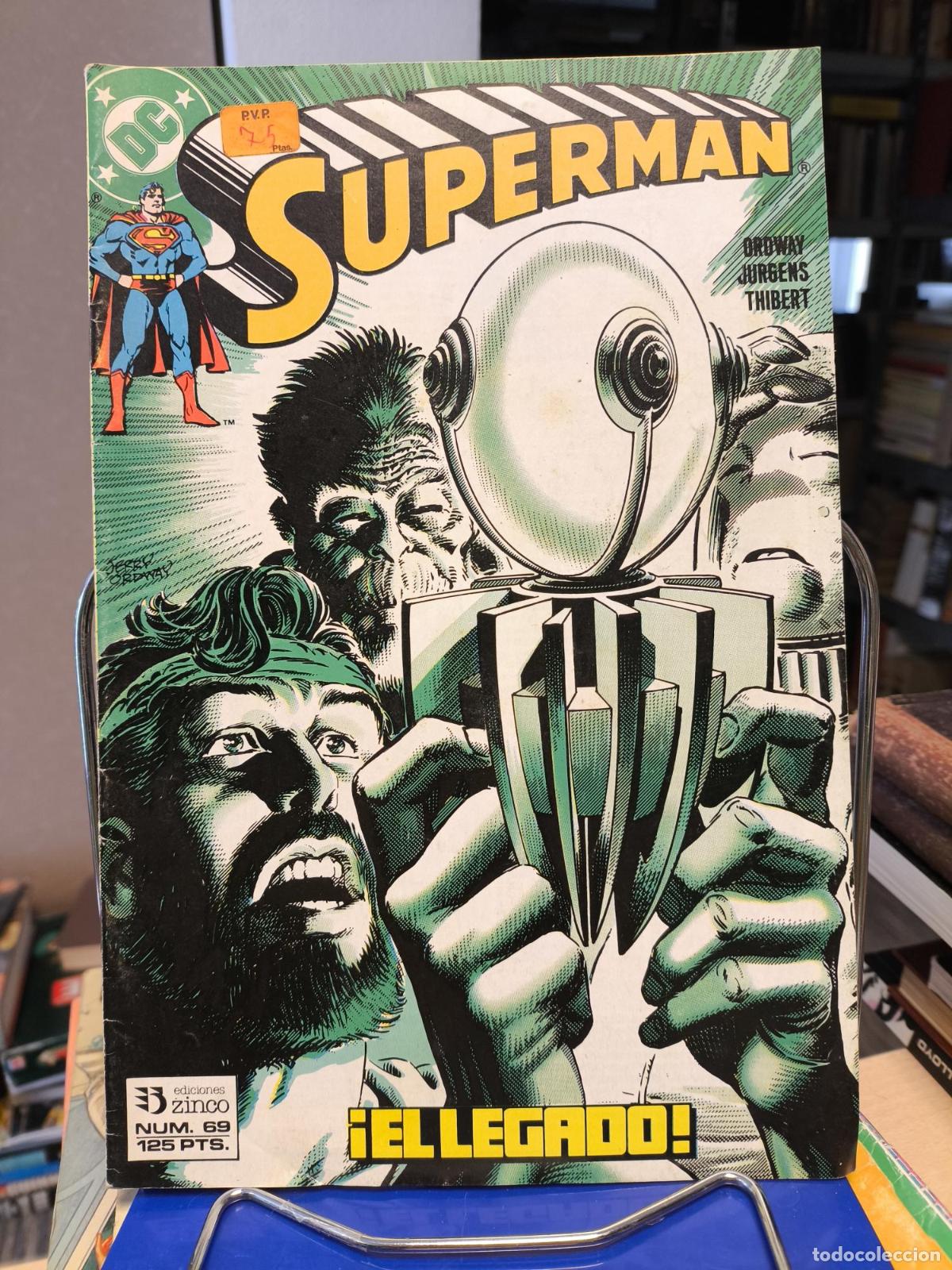 C&oacute;mics: DC Superman N&ordm; 69 - EL LEGADO - ZINCO - Vv. Aa.