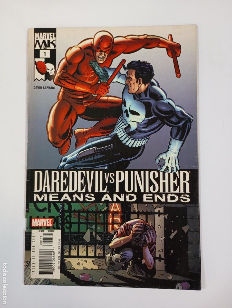 C&oacute;mics: DAREDEVIL VS PUNISHER. MEANS AND ENDS N&ordm; 1. MARVEL. TDKR91 - Foto 1