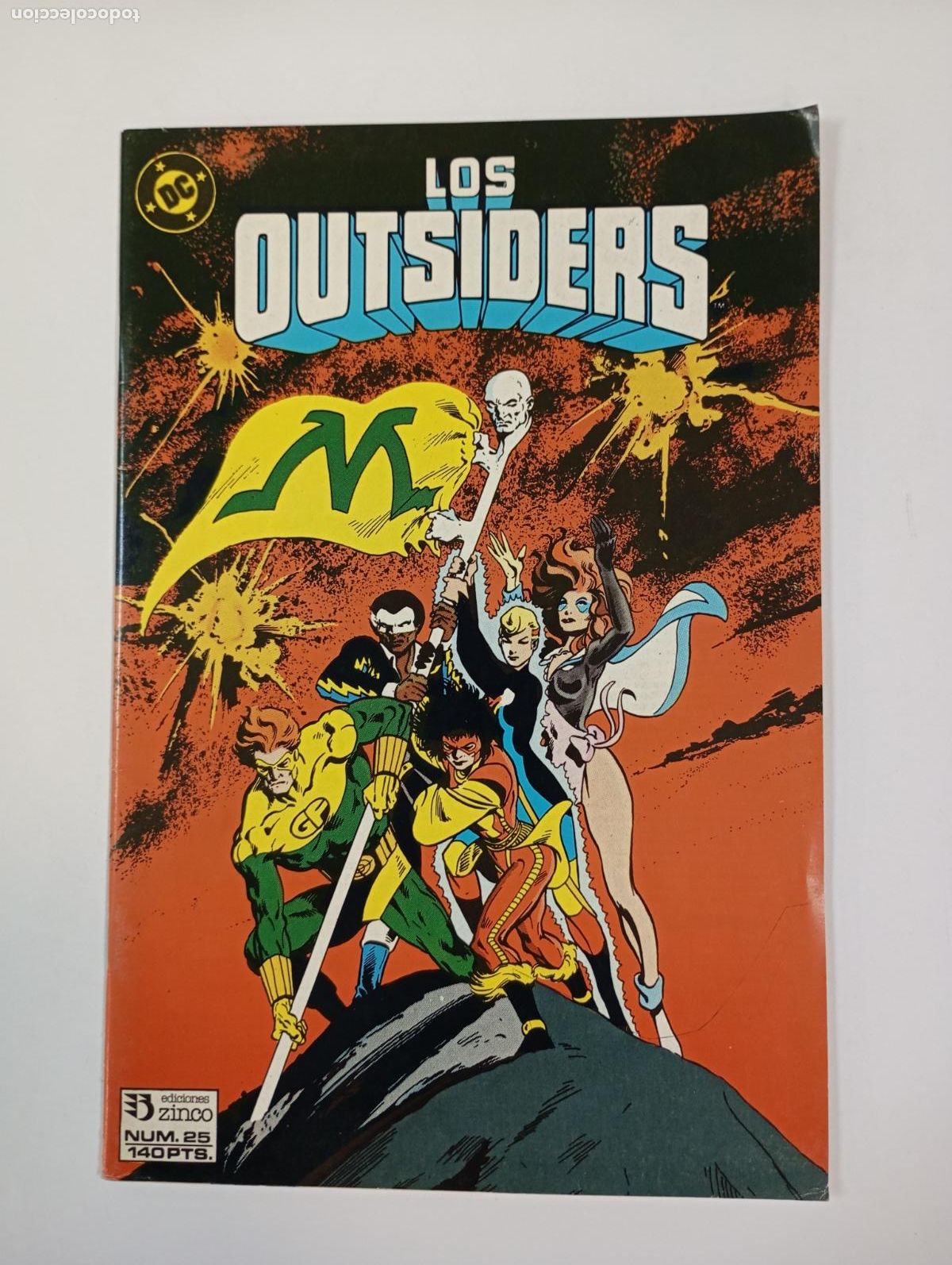 C&oacute;mics: LOS OUTSIDERS N&ordm; 25. EDICIONES ZINCO. TDKR91 - Foto 1