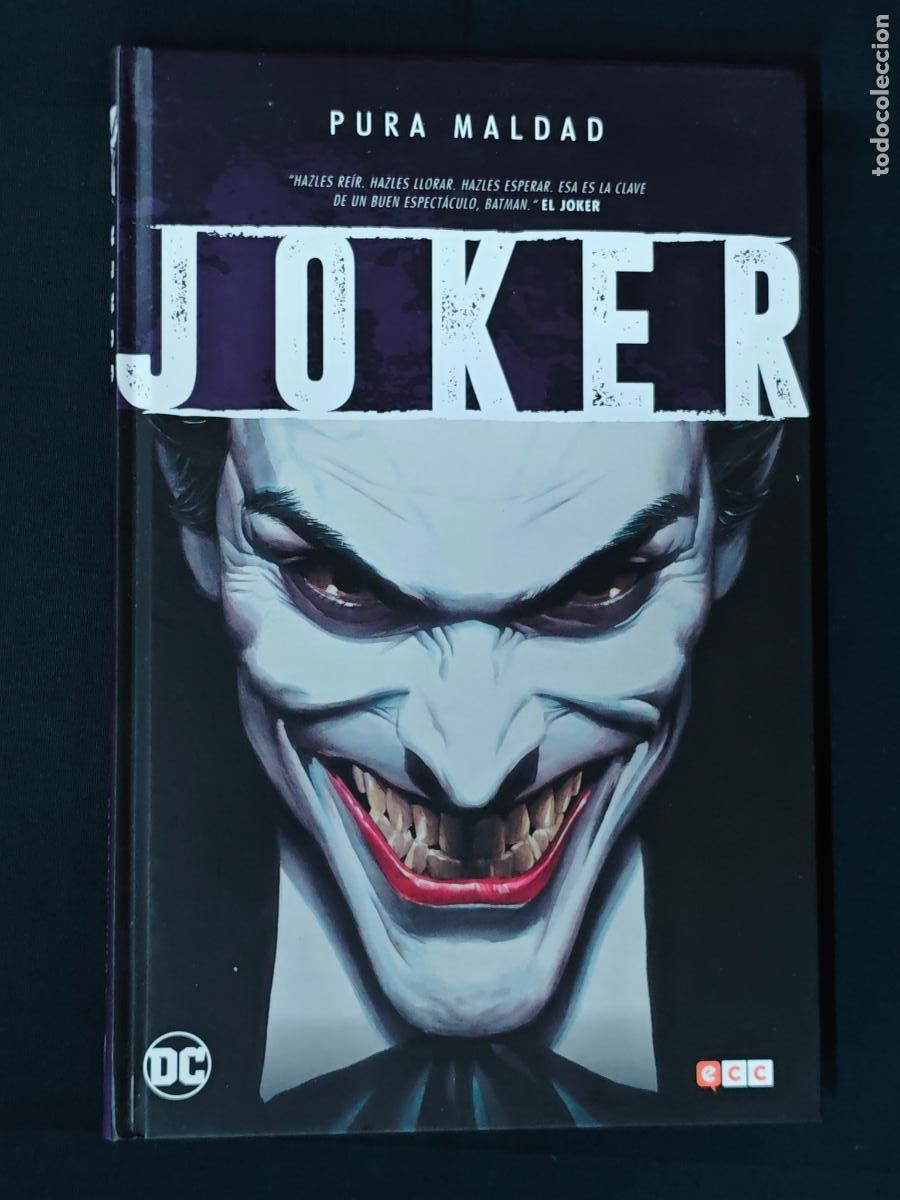 C&oacute;mics: JOKER - PURA MALDAD - ECC