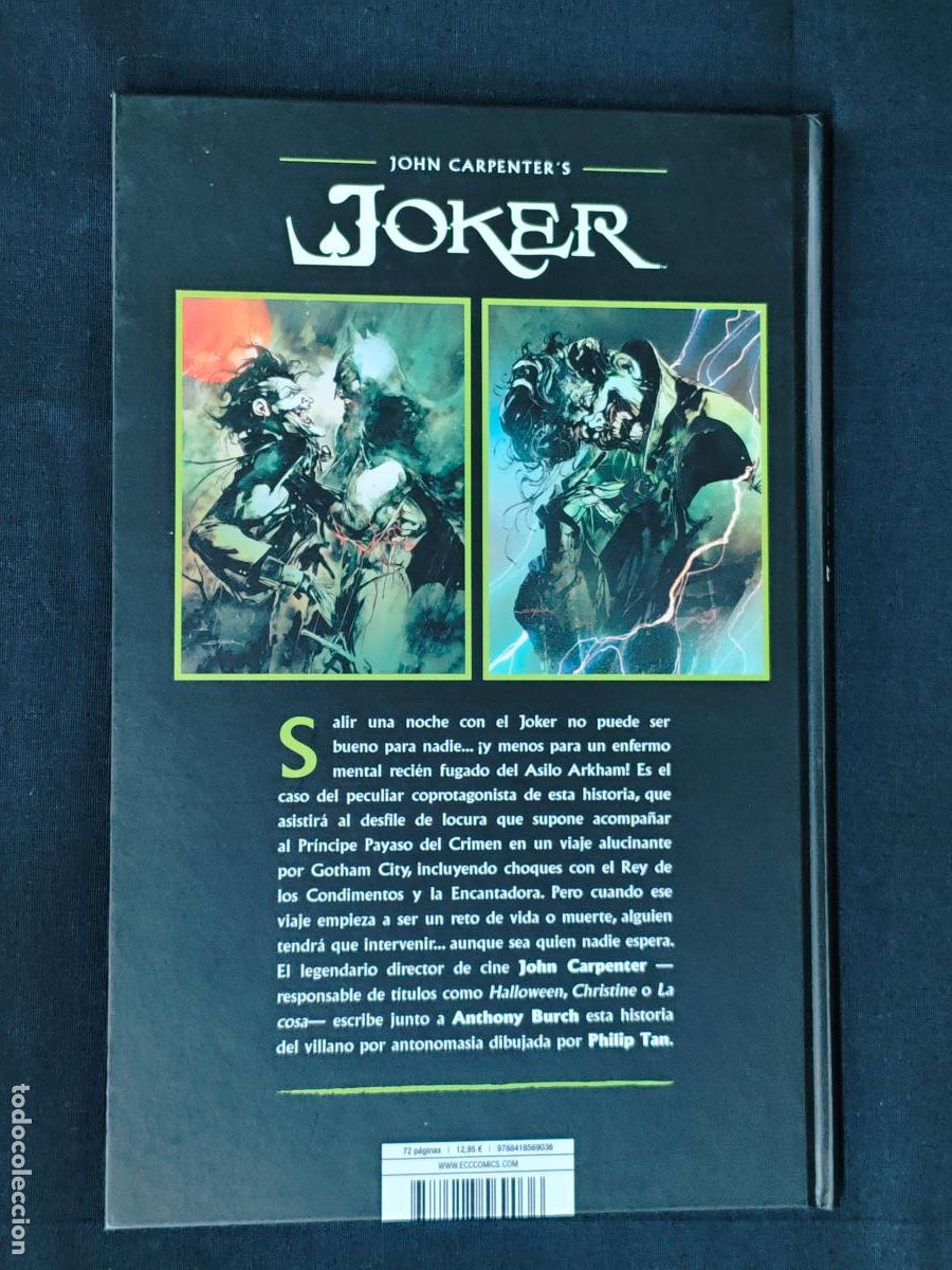 C&oacute;mics: JOKER - JOHN CARPENTERS - ECC - Foto 2