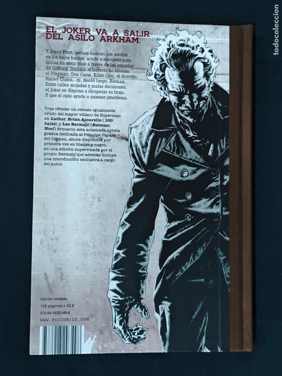 C&oacute;mics: JOKER - BRIAN AZZARELLO - LEE BERMEJO - ECC - Foto 2