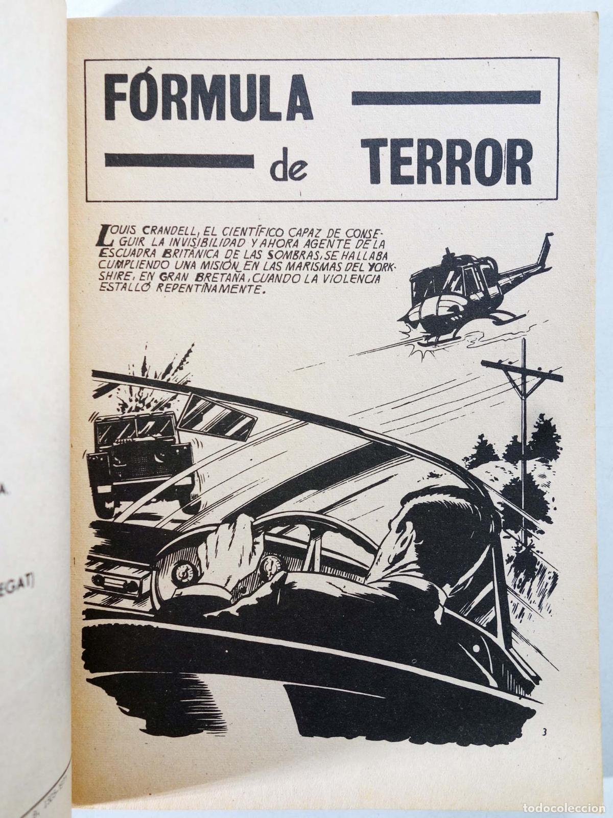 C&oacute;mics: MISION IMPOSIBLE 11. ZARPA DE ACERO. F&Oacute;RMULA DE TERROR. Euredit, 1971 - Foto 4