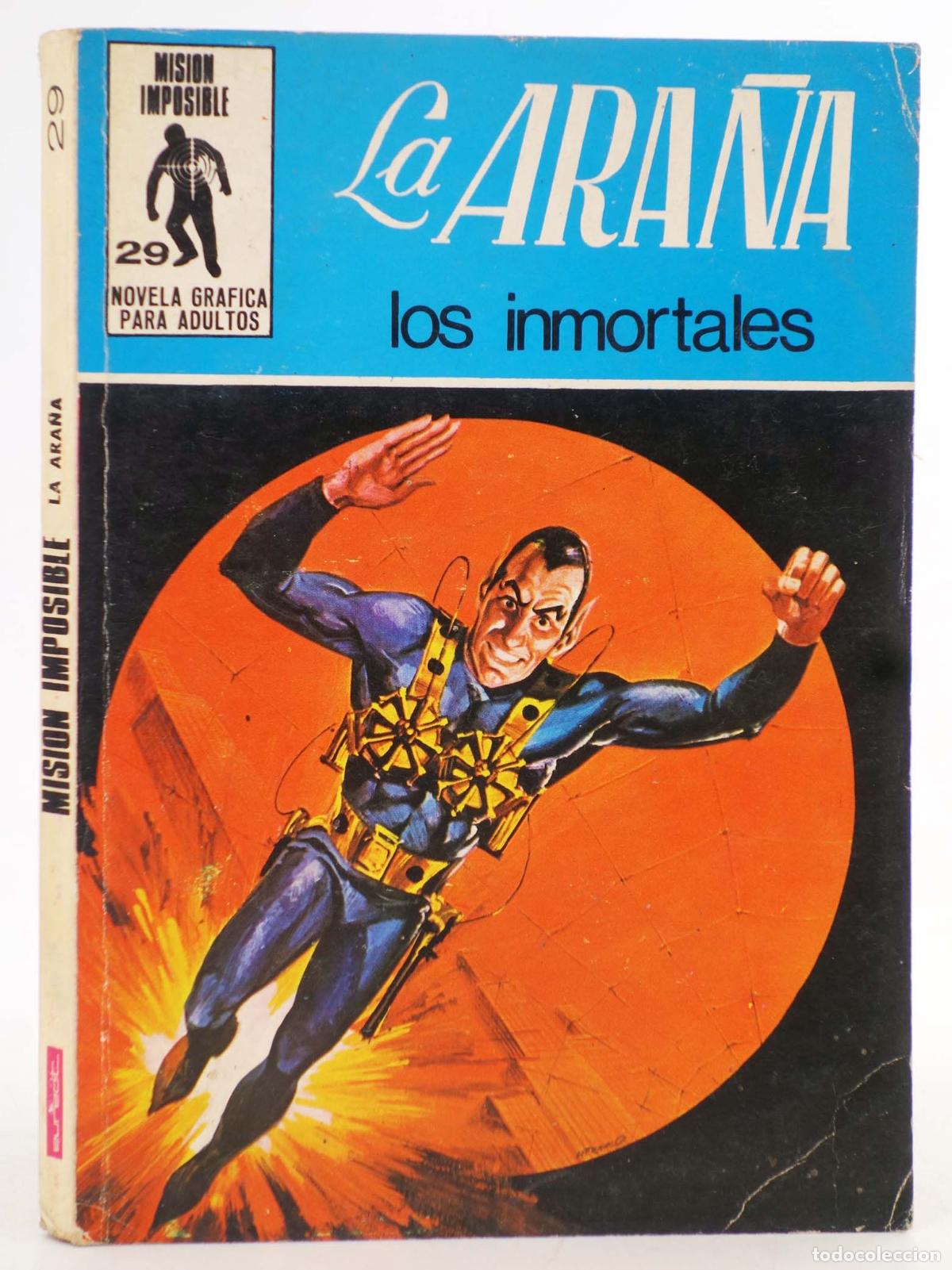 C&oacute;mics: MISION IMPOSIBLE 29. LA ARA&Ntilde;A. LOS INMORTALES. Euredit, 1971