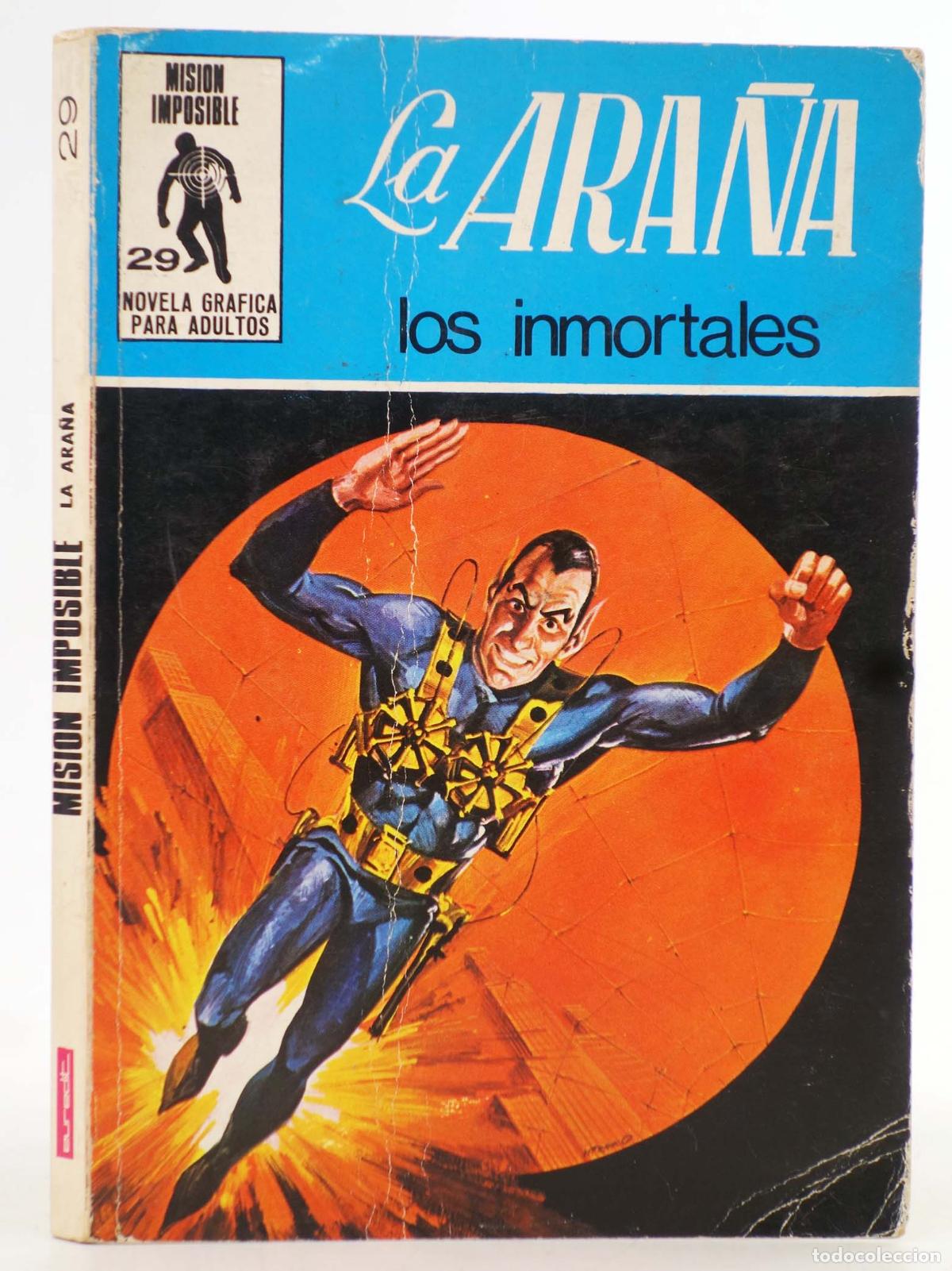 C&oacute;mics: MISION IMPOSIBLE 29. LA ARA&Ntilde;A. LOS INMORTALES. Euredit, 1971