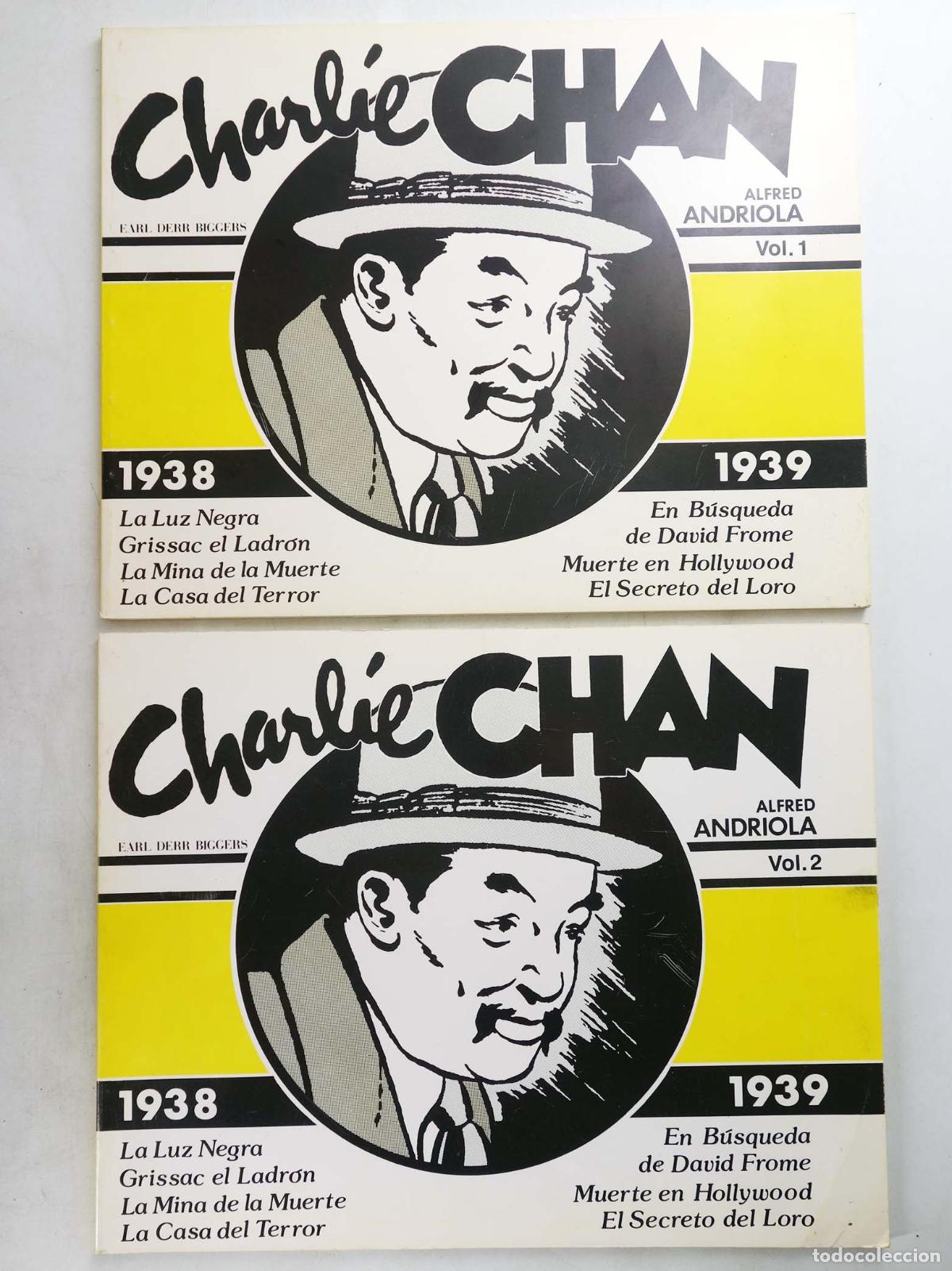 C&oacute;mics: CHARLIE CHAN 1 A 2. Districomic, 1980