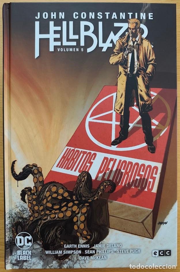 C&oacute;mics: JOHN CONSTANTINE HELLBLAZER VOLUMEN 5. GARTH ENNIS. VERTIGO. BLACK LABEL ECC