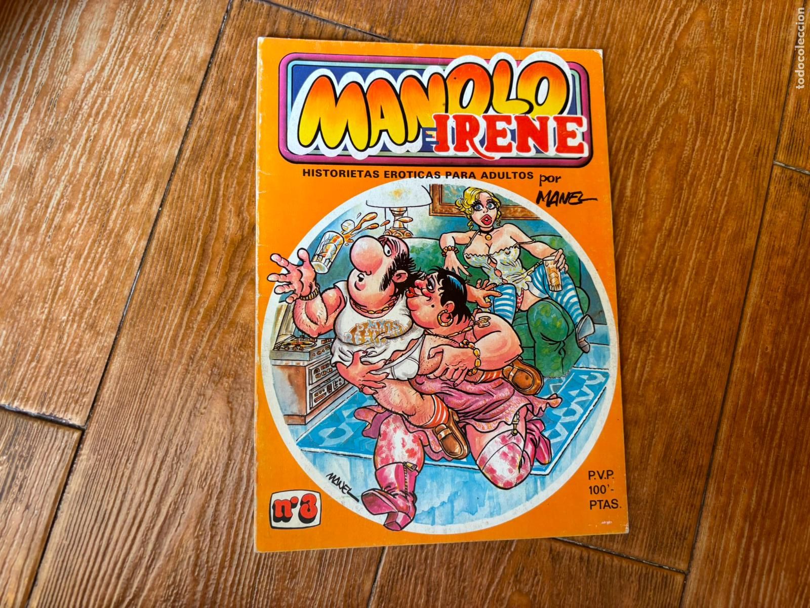 Comics: MANOLO E IRENE N&ordm; 3 POR MANEL FERRER 1979