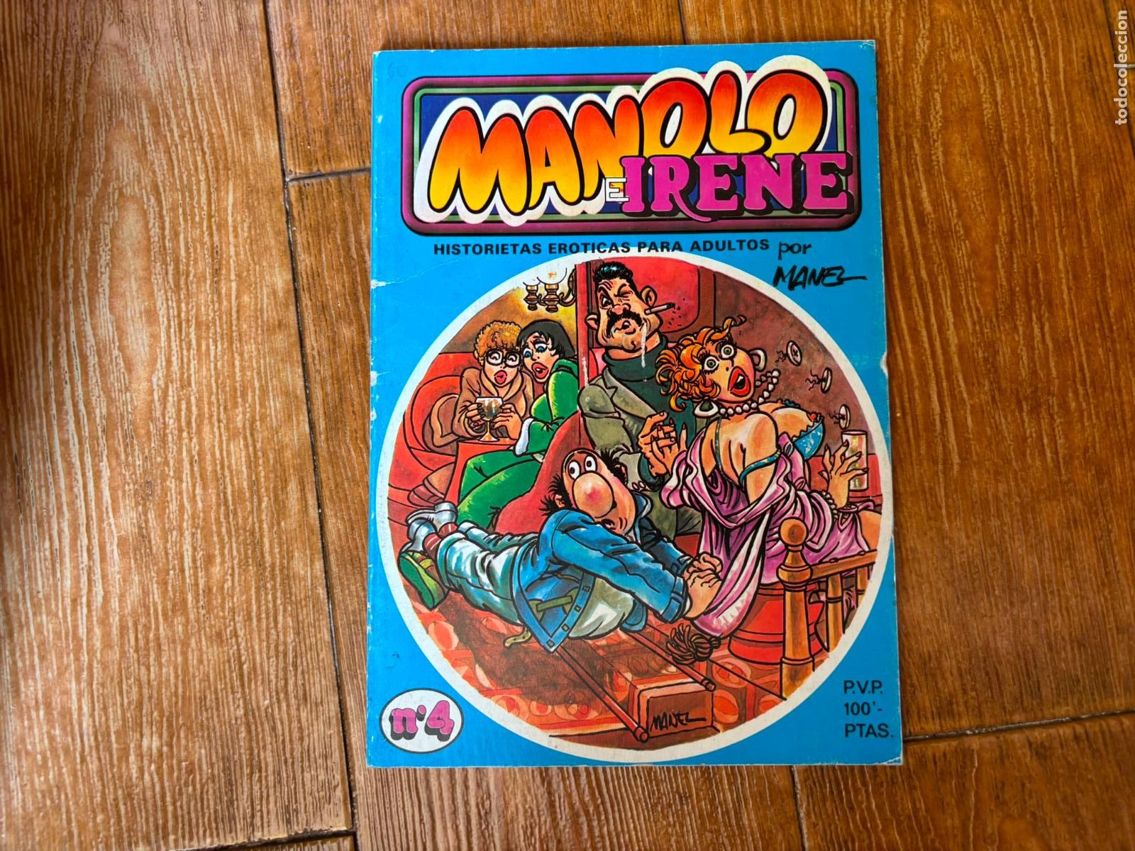 Fumetti: MANOLO E IRENE N&ordm; 4 POR MANEL FERRER 1979