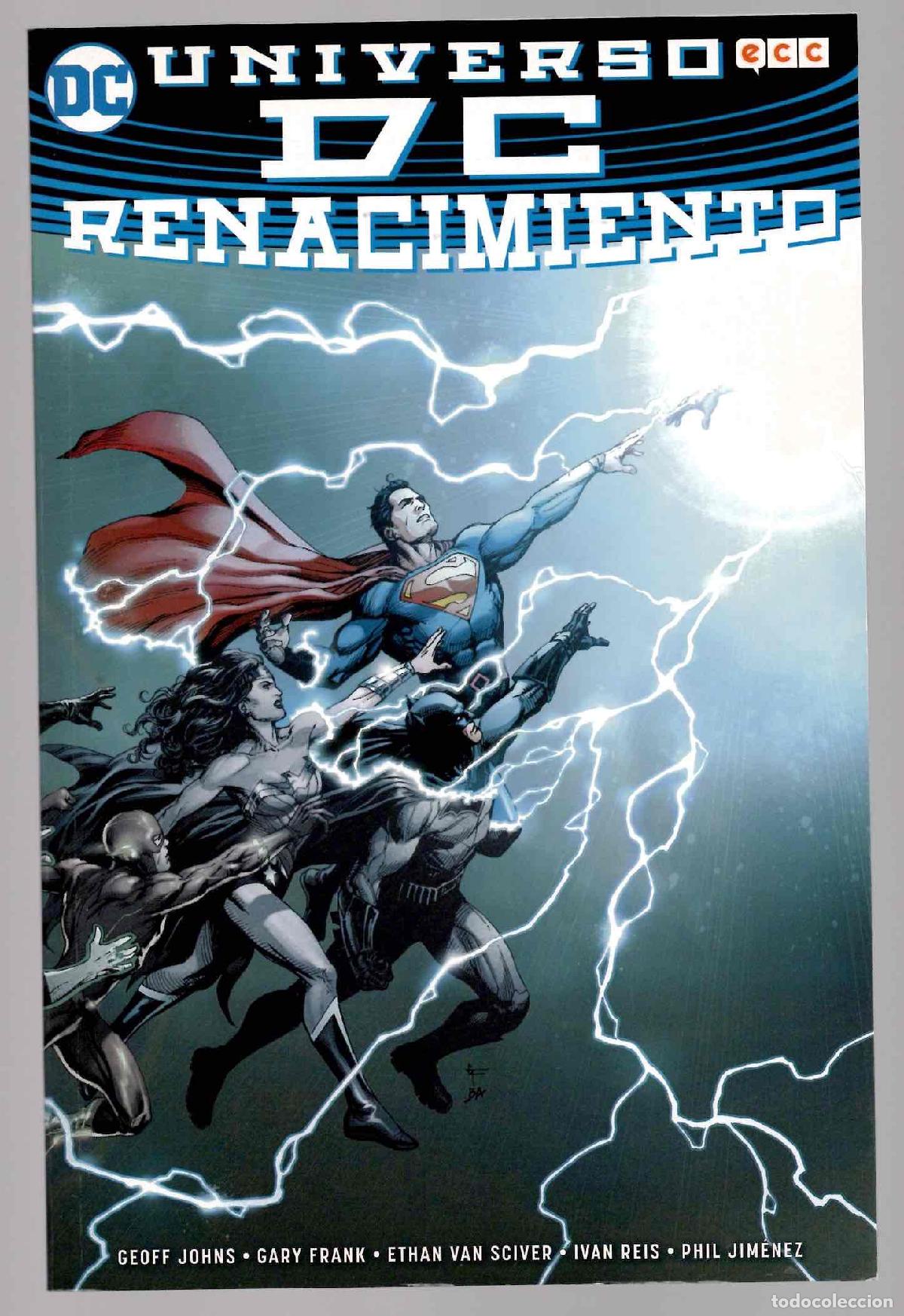 C&oacute;mics: UNIVERSO DC RENACIMIENTO. GEOFF JOHNS. ECC 2016