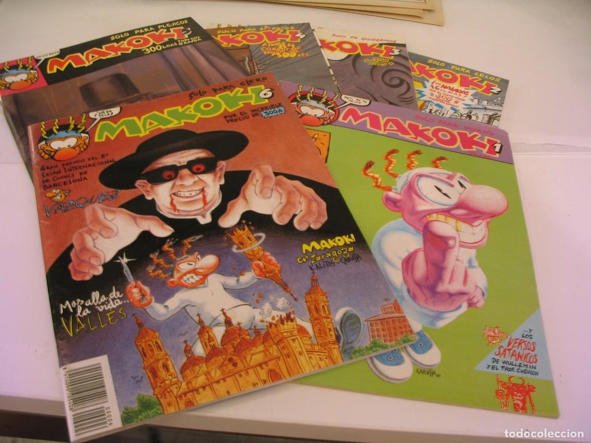 C&oacute;mics: MAKOKI lote x 6 1-6 Kalitos Calvo Abuli Bernet Azagra Vazquez