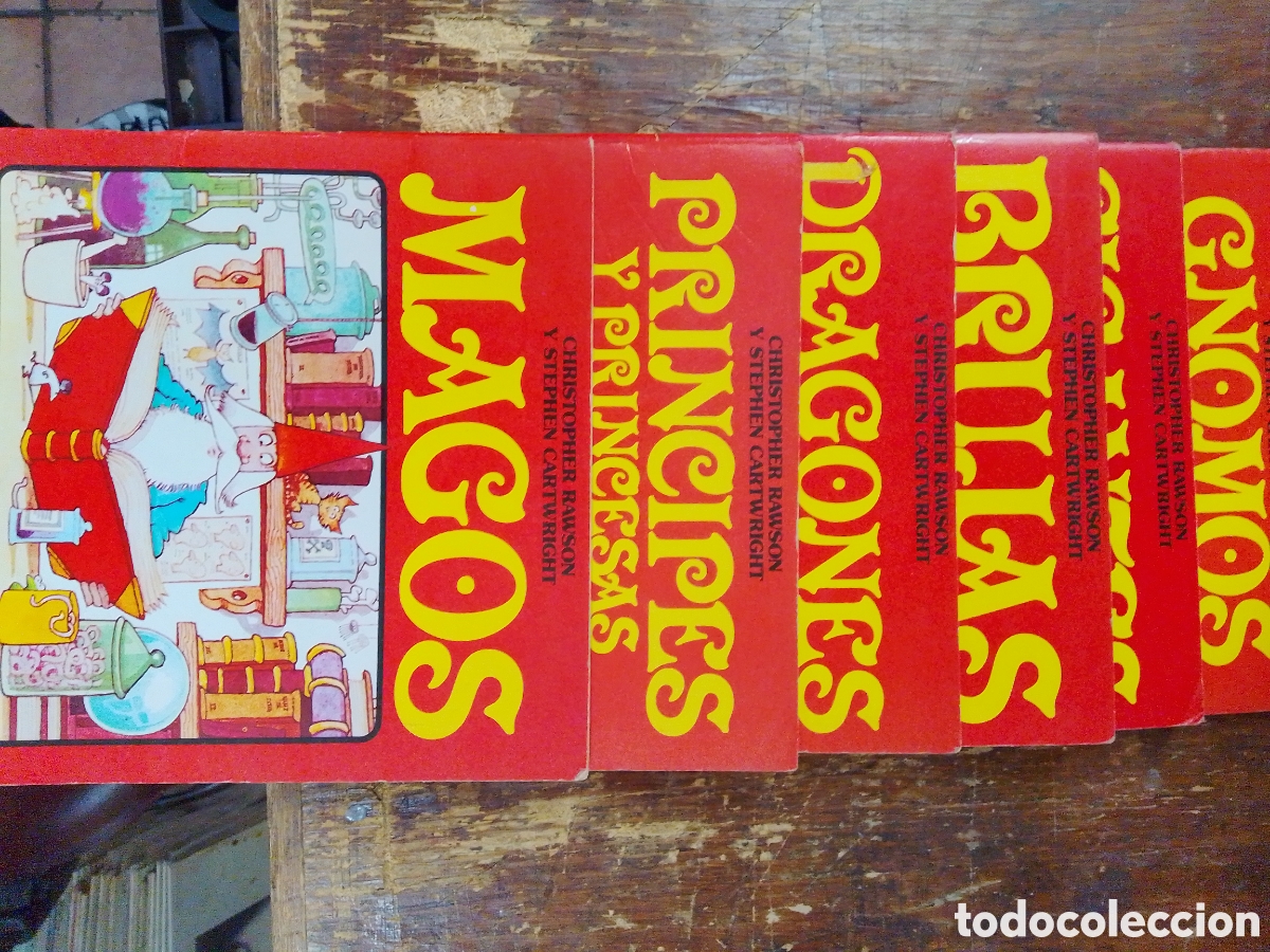 C&oacute;mics: MAGOS. RAWSON, CHRISTOPHER - CARTWRIGHT, STEPHEN. 6 VOL. CLIPER. PLAZA & JANES. 1982.