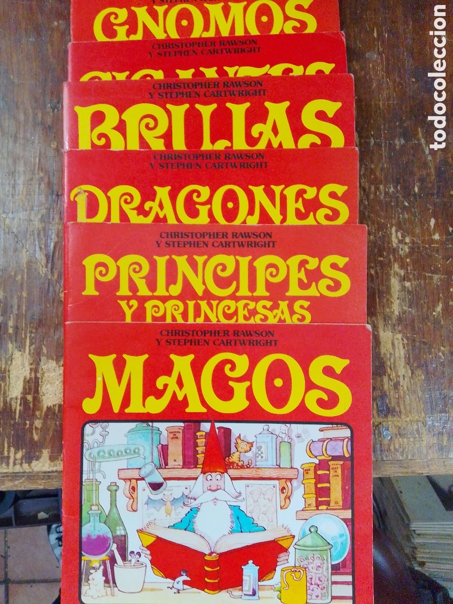 C&oacute;mics: MAGOS. RAWSON, CHRISTOPHER - CARTWRIGHT, STEPHEN. 6 VOL. CLIPER. PLAZA & JANES. 1982.