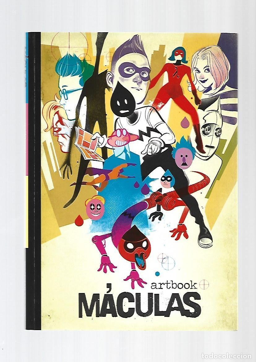 C&oacute;mics: M&aacute;culas, artbook, 2018, Espaceman Project, impecable. libro de ilustraci&oacute;n