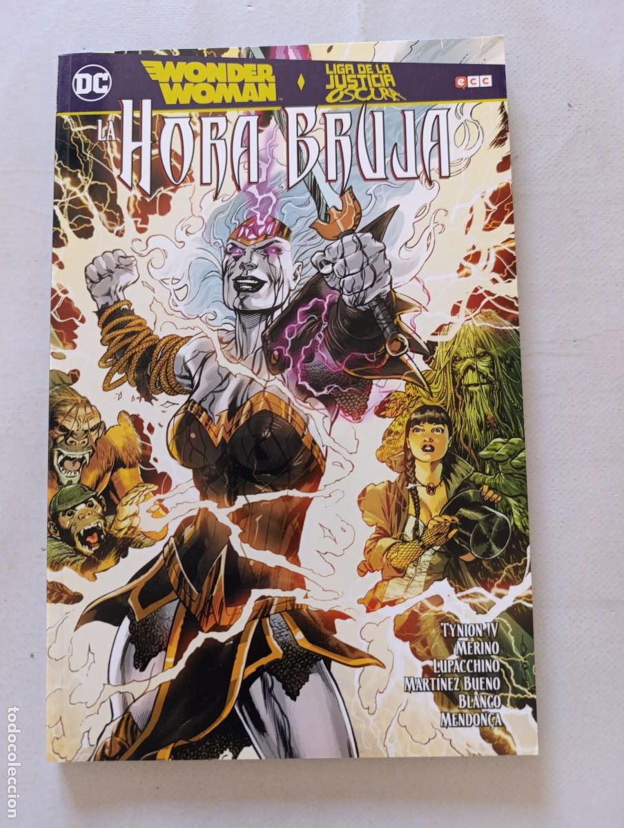C&oacute;mics: WONDER WOMAN Y LA LIGA DE LA JUSTICIA OSCURA: LA HORA BRUJA - DC - ECC (357w)