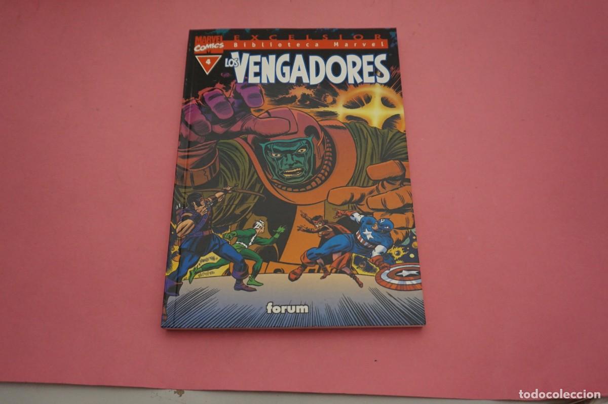 C&oacute;mics: M4B - MARVEL COMICS EXCELSIOR - LOS VENGADORES N&ordm; 4 - BIBLIOTECA MARVEL - FORUM - Foto 1